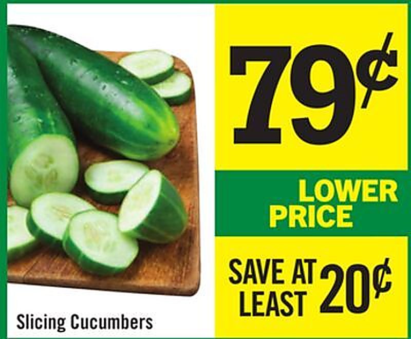 Slicing Cucumbers - Price Chopper weekly ad deal