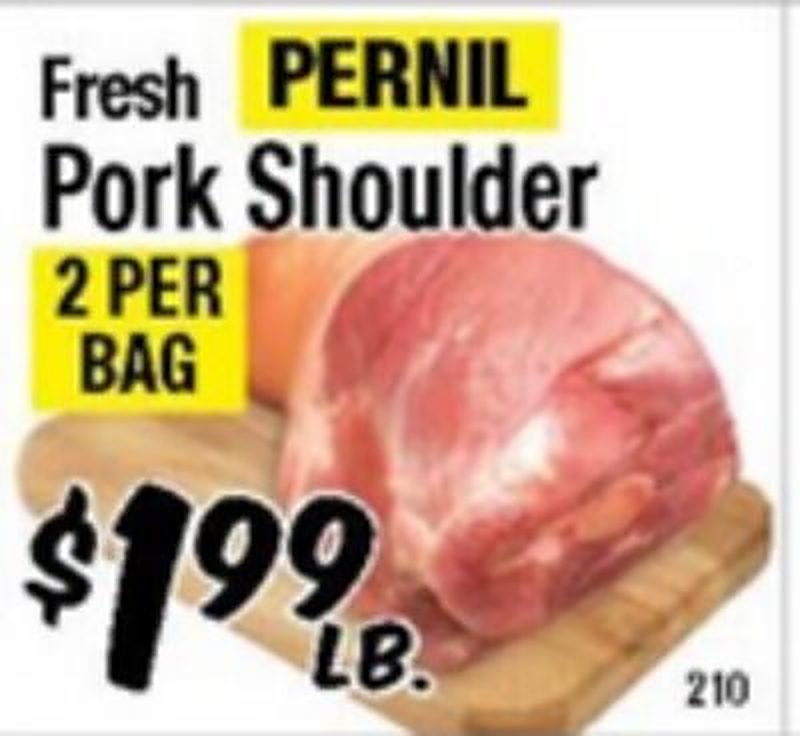 Fresh PERNIL Pork Shoulder - Western Beef weekly ad deal