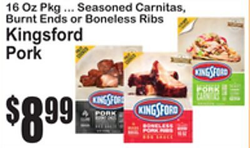 Kingsford Pork - Superfresh weekly ad deal
