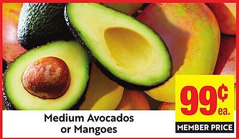 Medium Avocados or Mangoes - Save Mart weekly ad deal