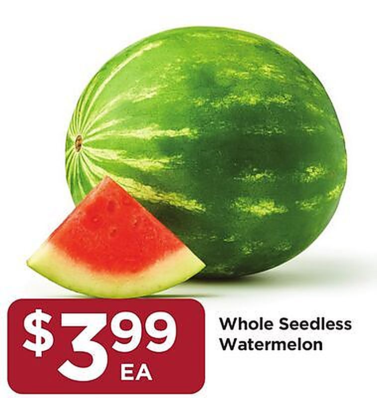 Whole Seedless Watermelon - Food 4 Less weekly ad deal