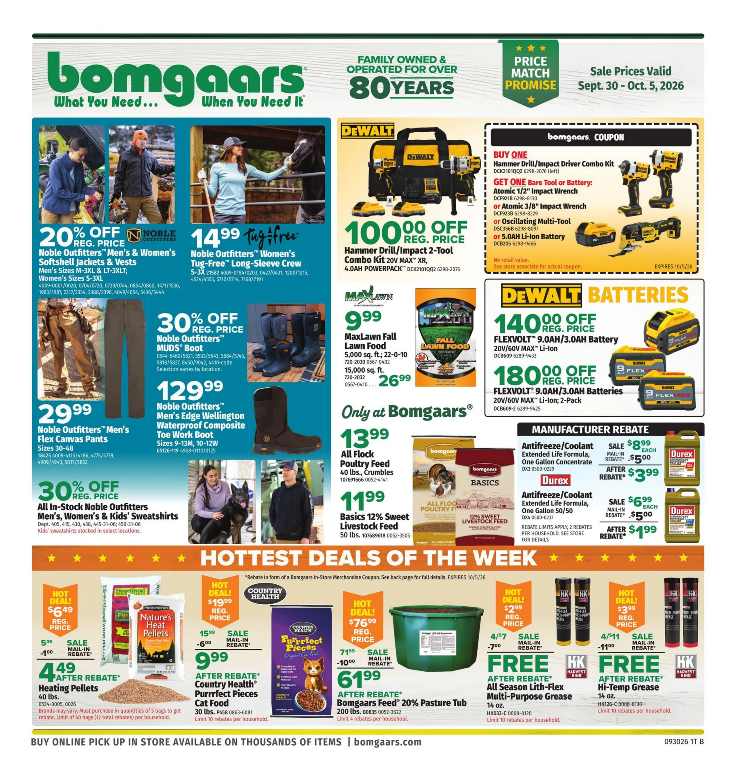 Bomgaars Flyer - Page 1