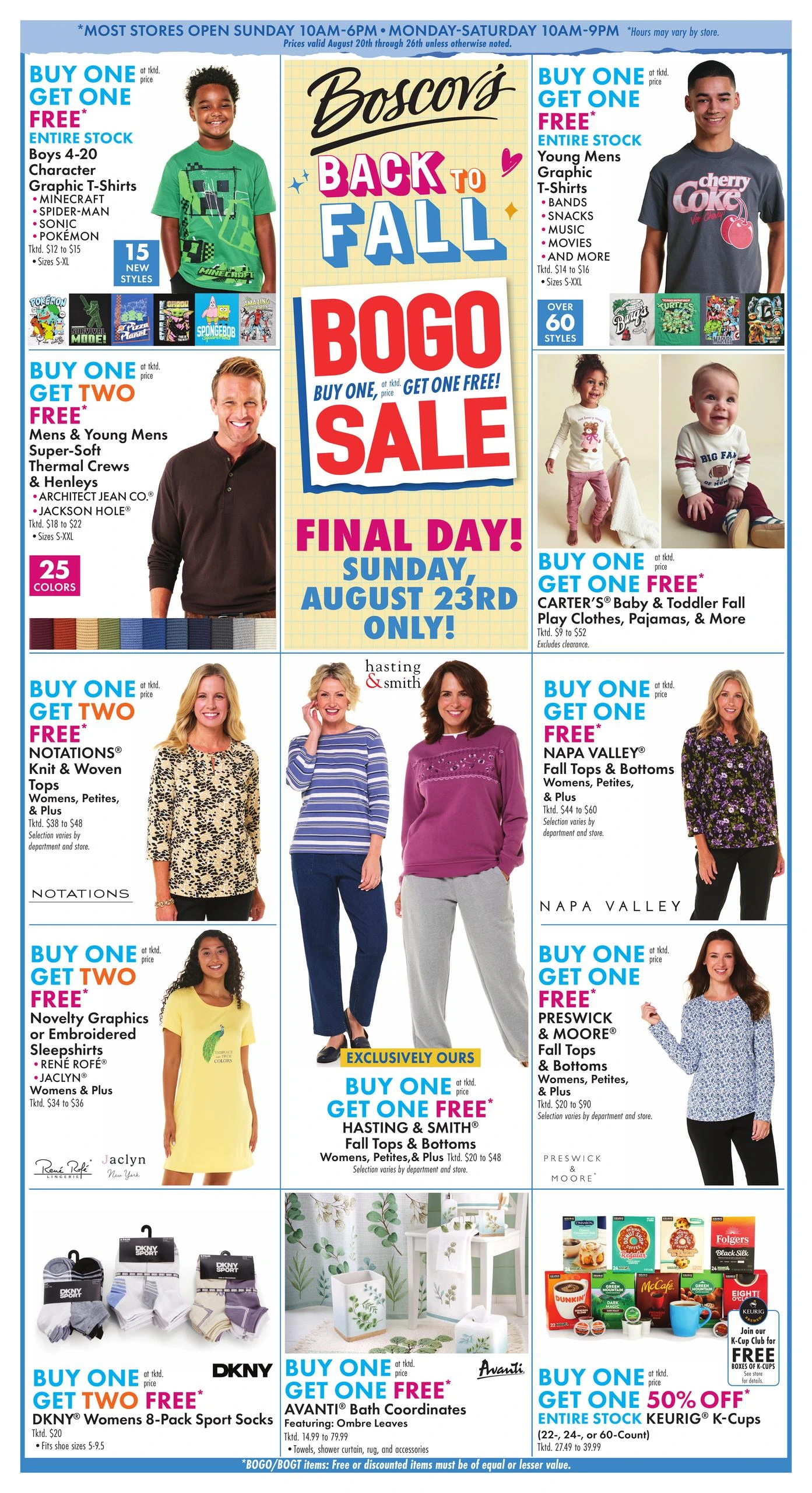 Boscovs Boscov’s Weekly - Page 1