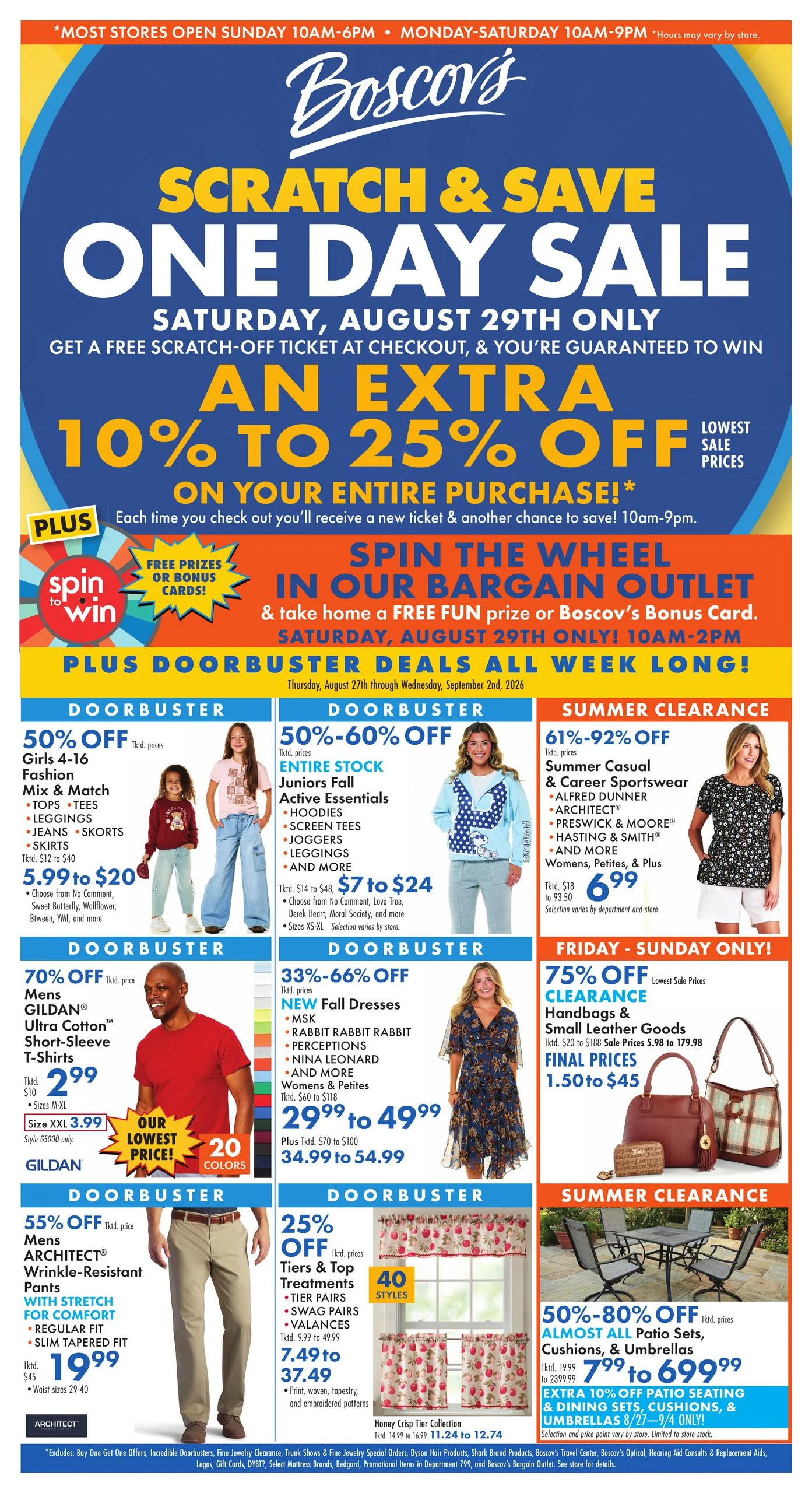 Boscovs Boscov’s Weekly - Page 1