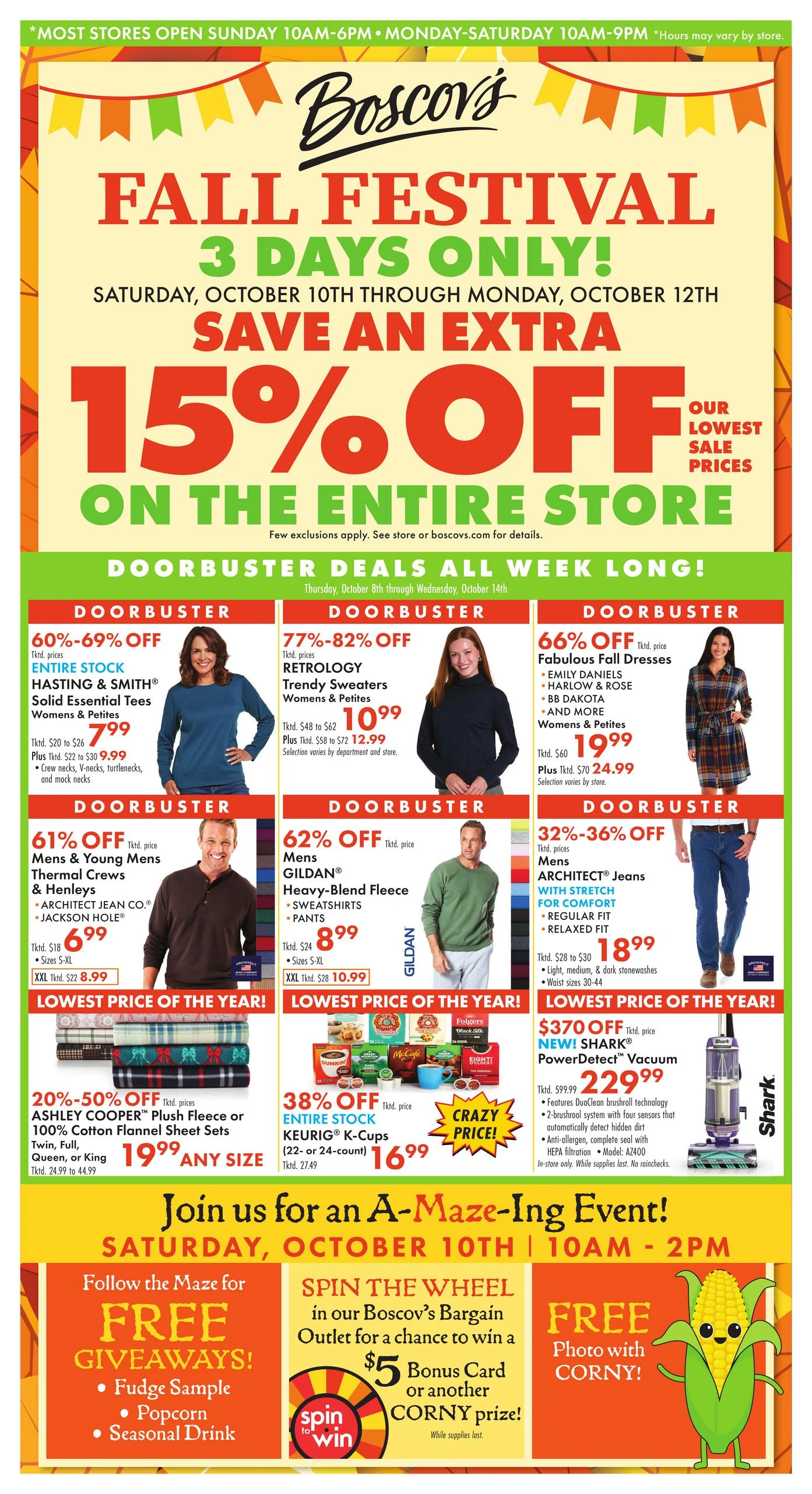 Boscovs Boscov’s Weekly - Page 1