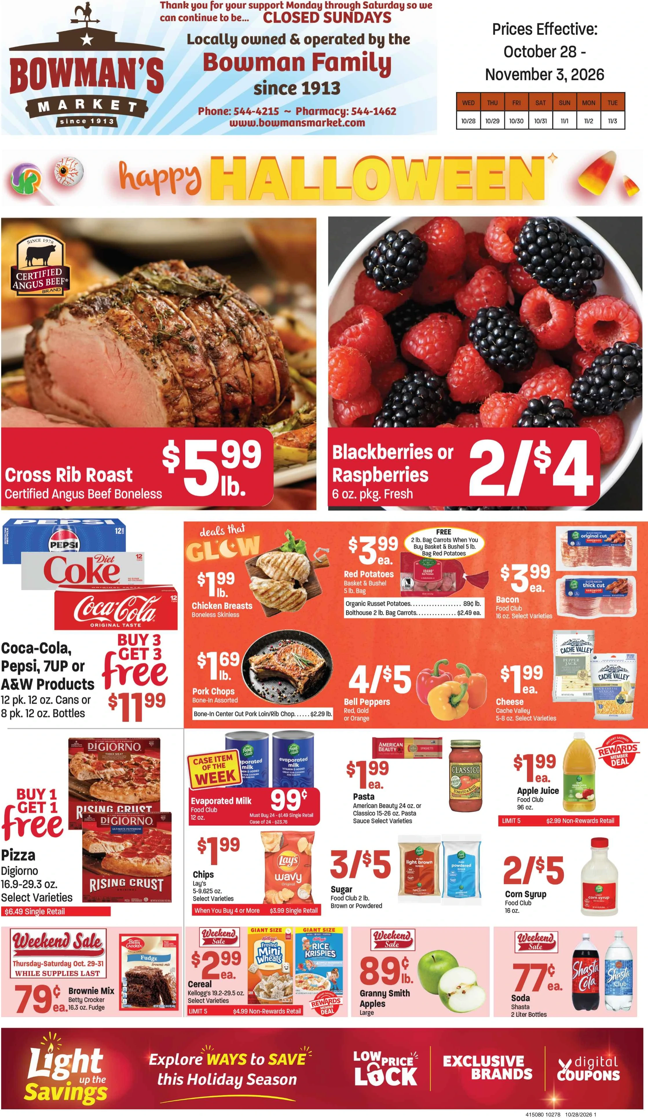 Bowman's Market Bowman's October 28, 2026 - Page 1