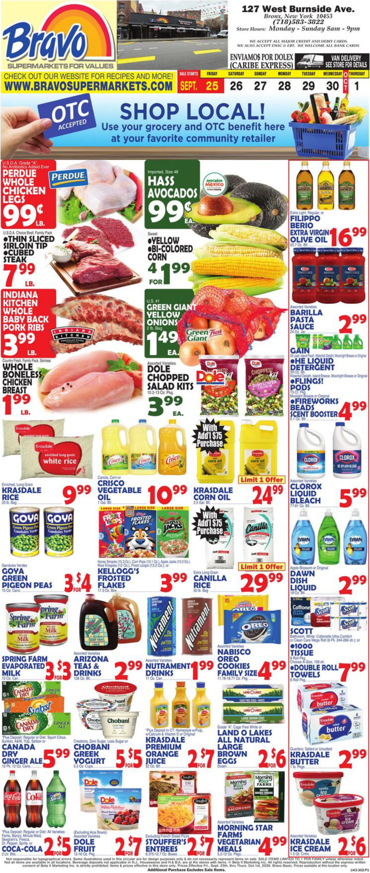 Bravo Northeast Weekly Ad - Page 1
