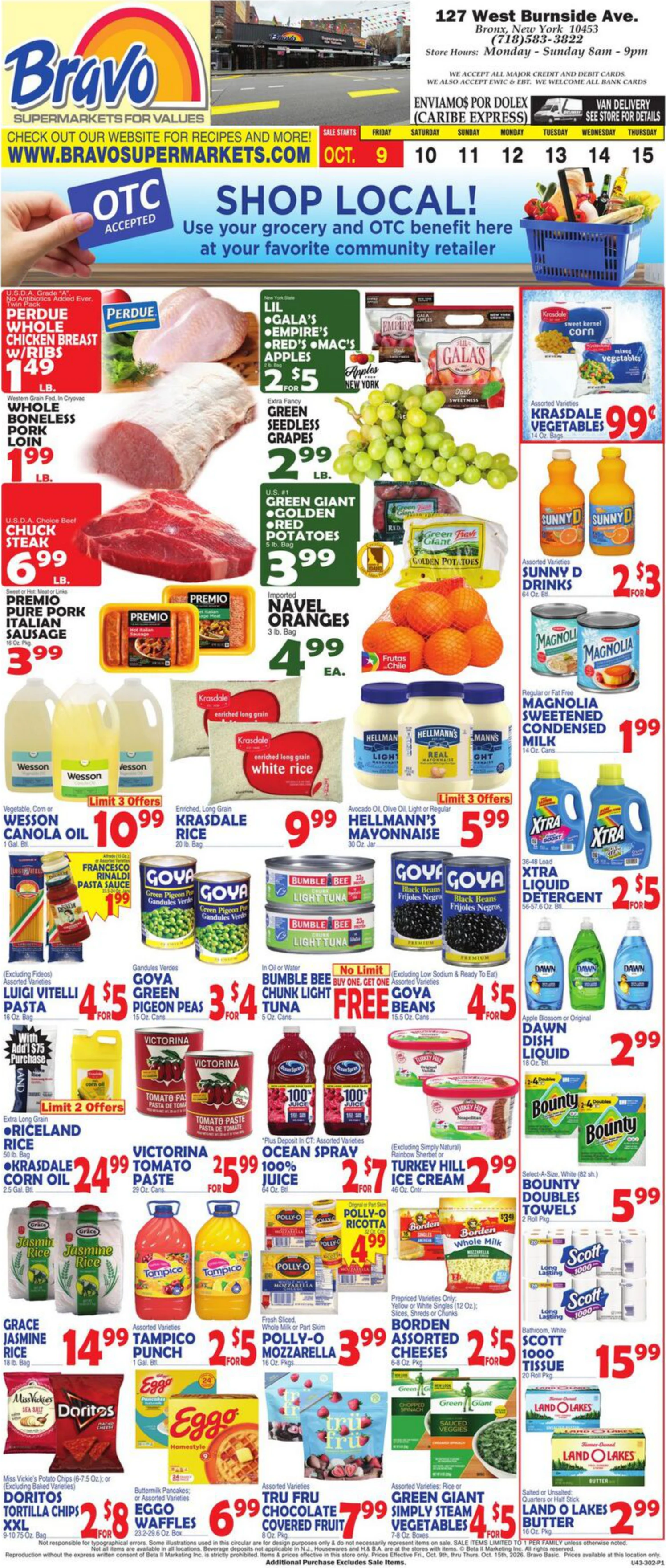 Bravo Northeast Weekly Ad - Page 1
