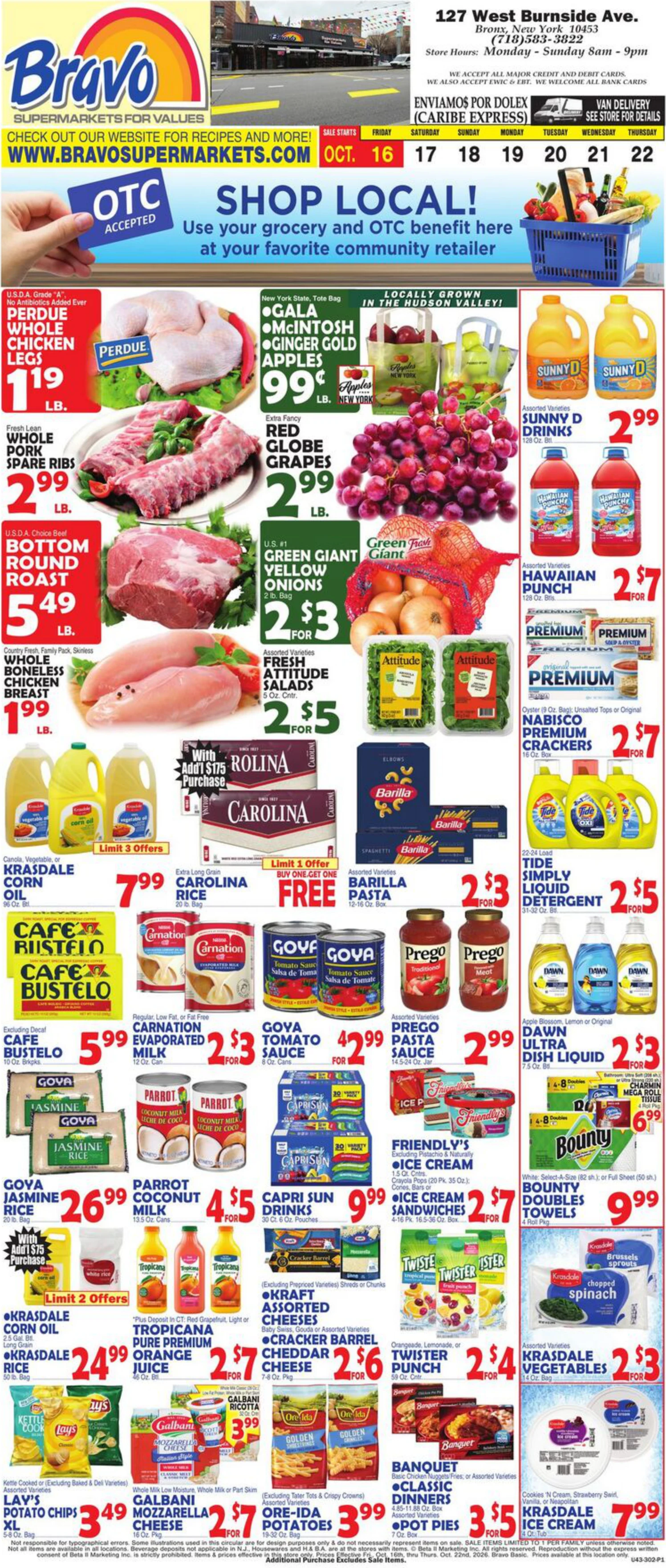 Bravo Northeast Weekly Ad - Page 1