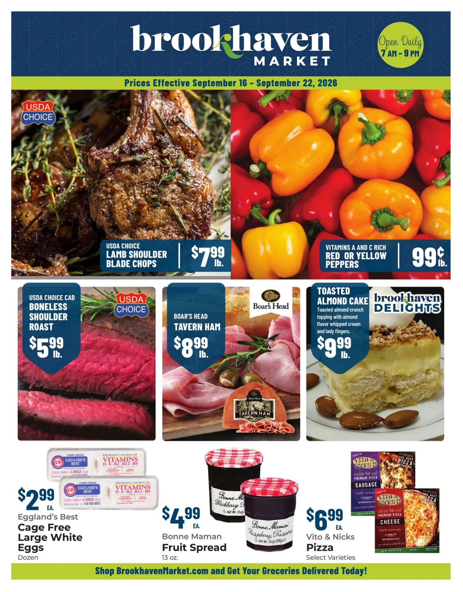 Brookhaven Market Weekly Ad - Page 1