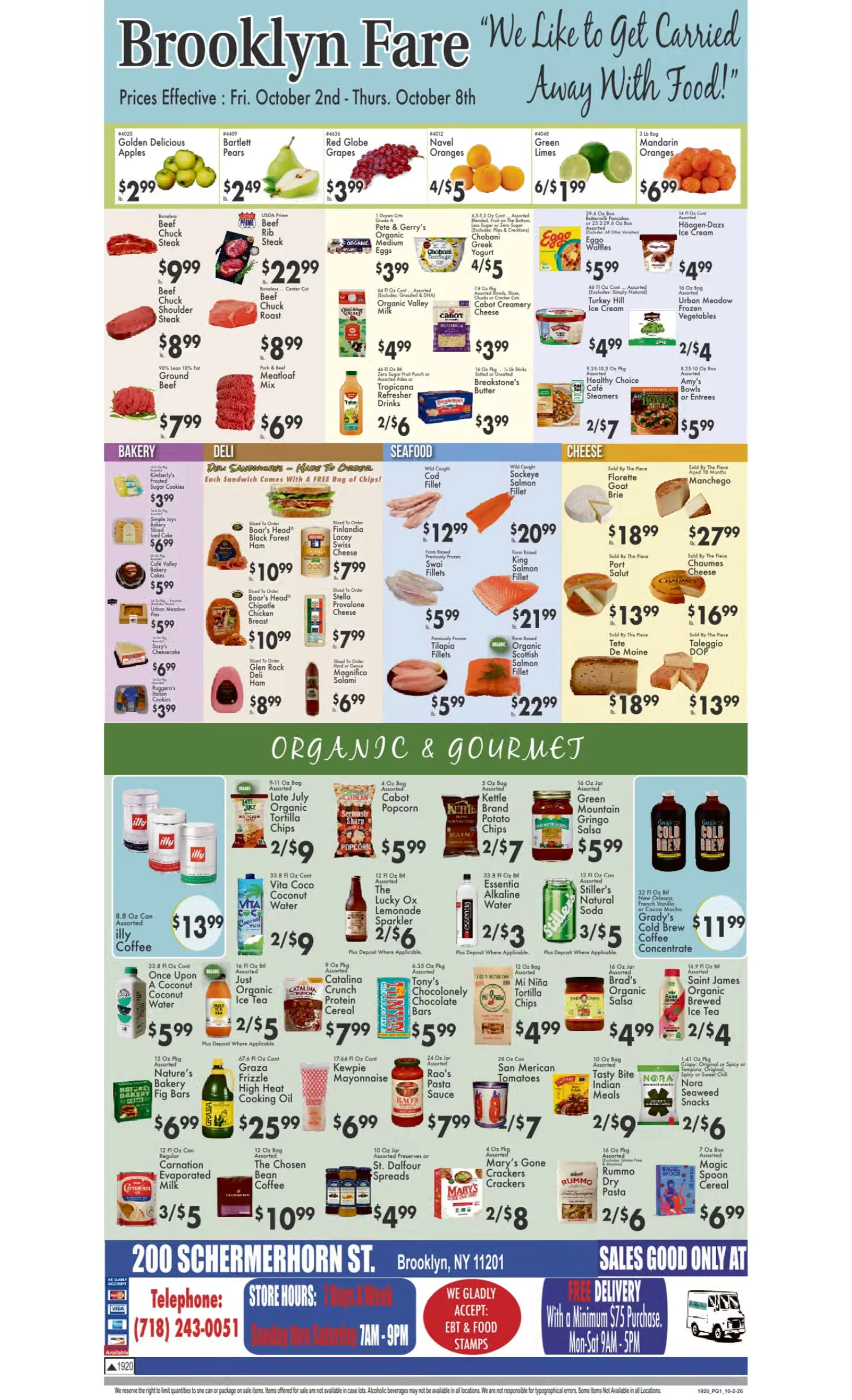 Brooklyn Fare Brooklyn Fare - Page 1