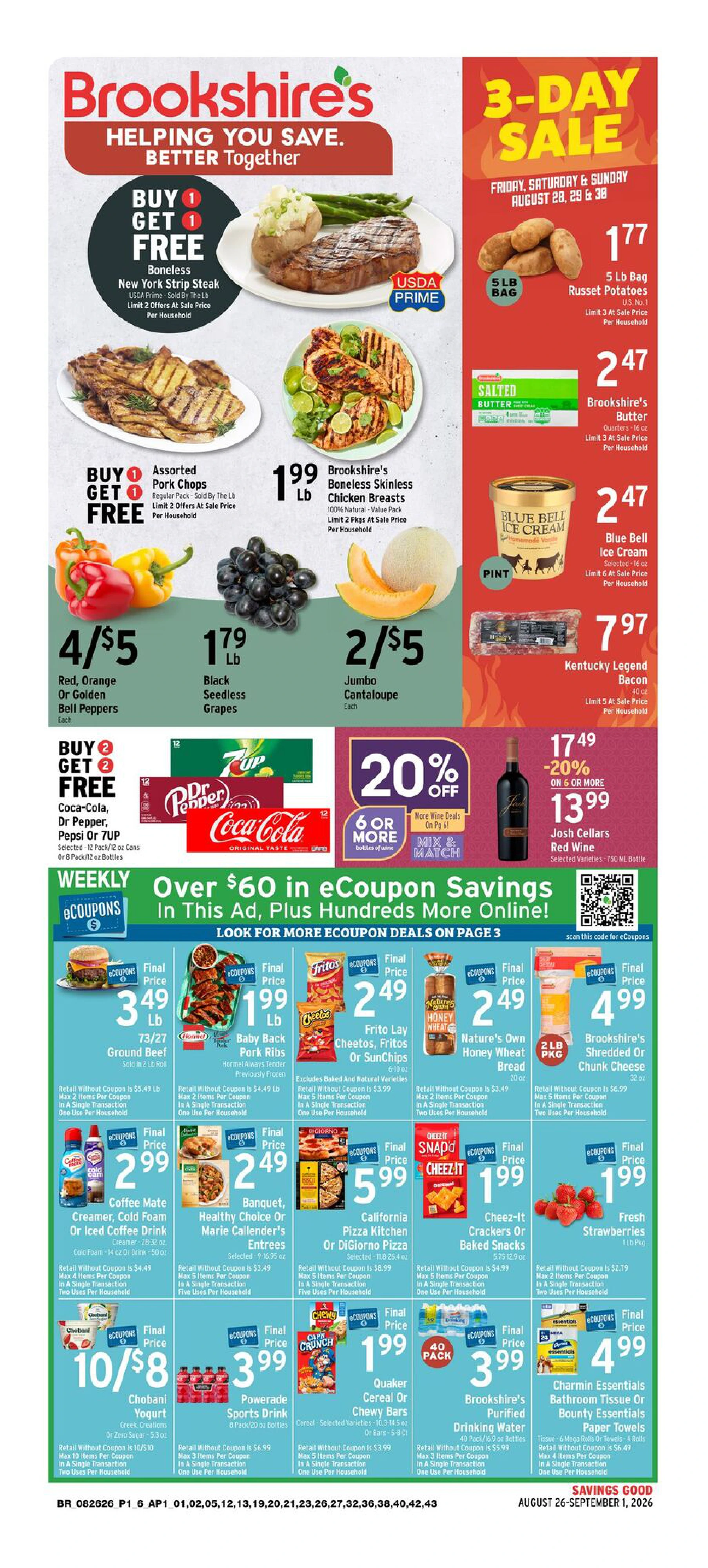 Brookshire's Weekly Circular - Page 1