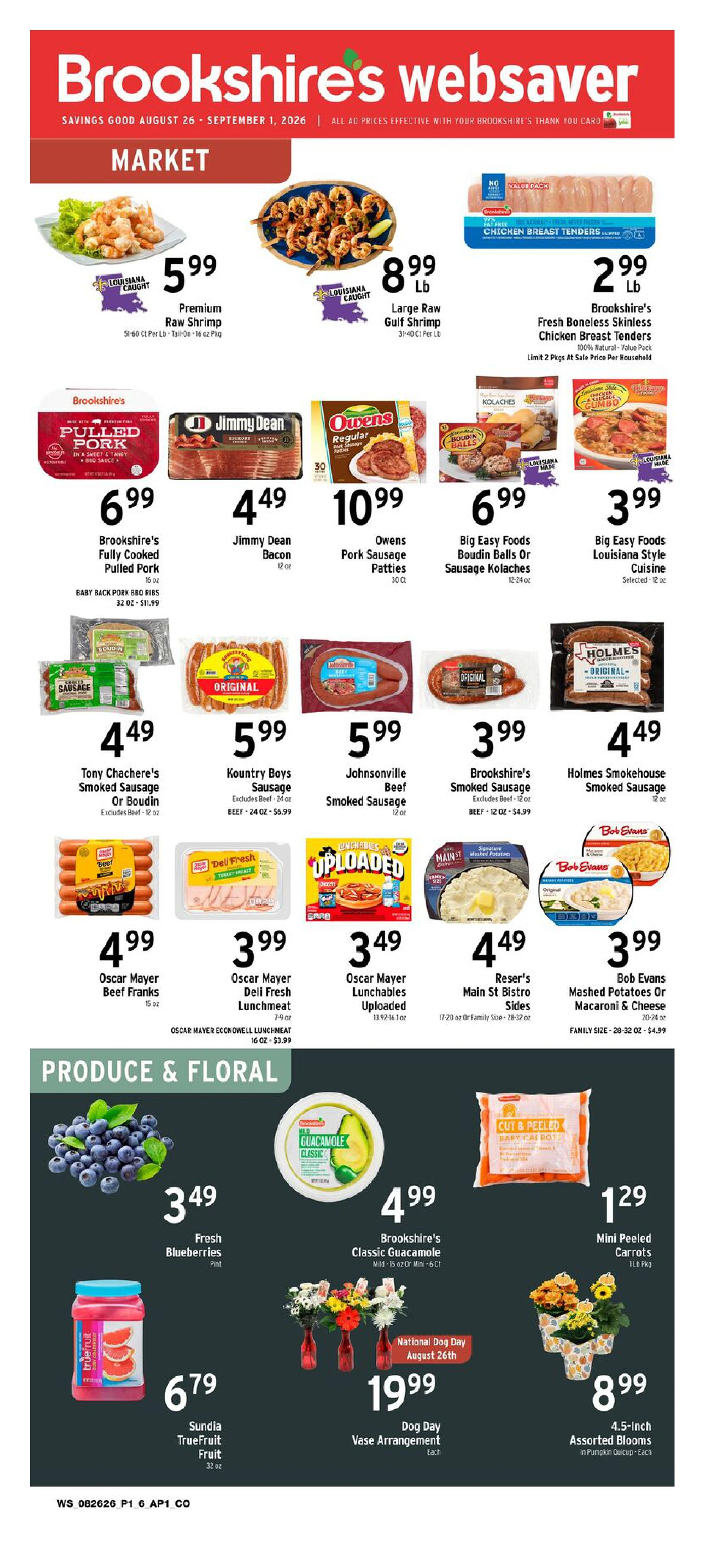 Brookshire's Websaver - Page 1