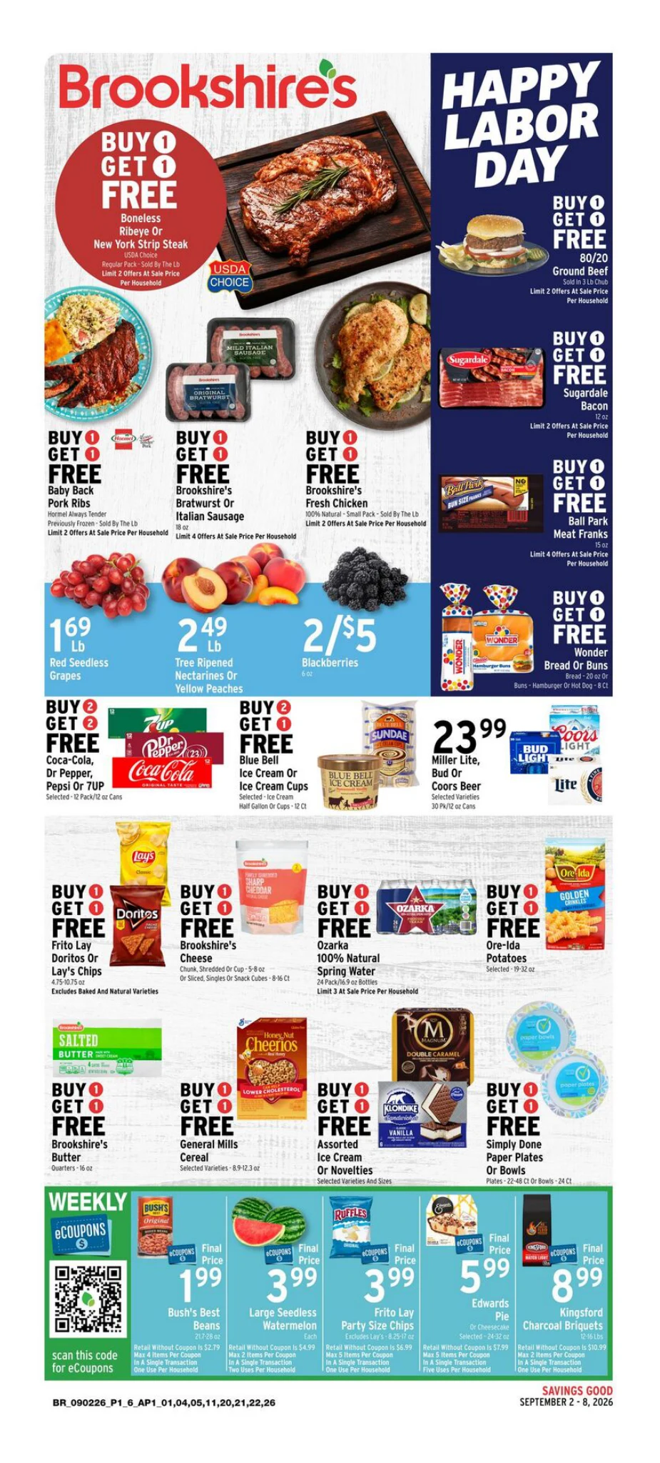 Brookshire's Weekly Circular - Page 1