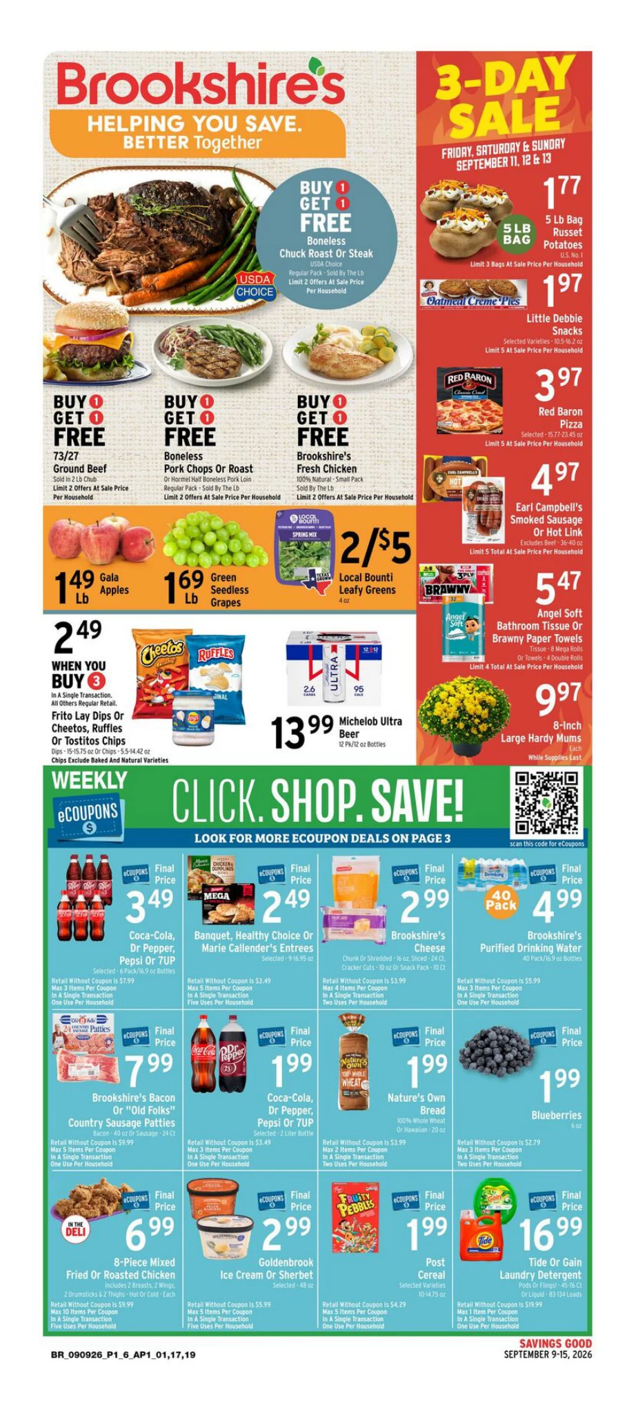 Brookshire's Weekly Circular - Page 1