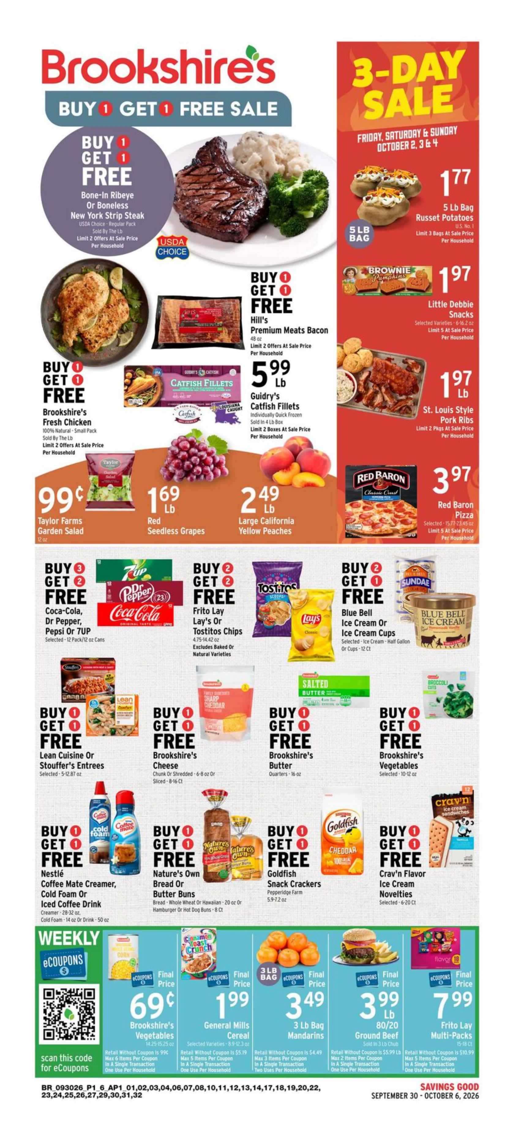 Brookshire's Weekly Circular - Page 1