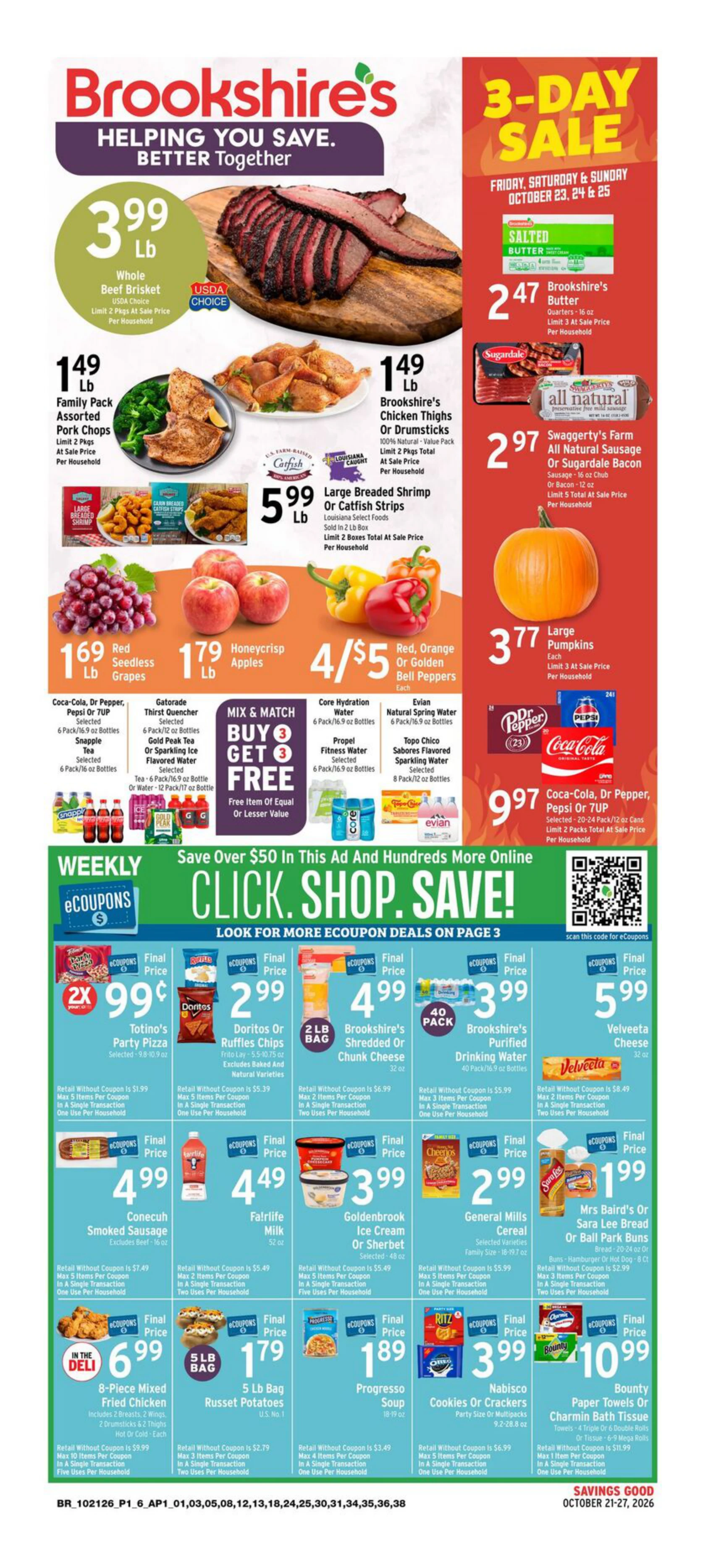 Brookshire's Weekly Circular - Page 1