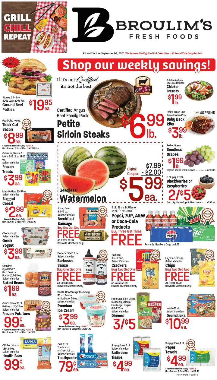 Broulim's Broulim's Ad September 2nd - September 8th, 2026 - Page 3