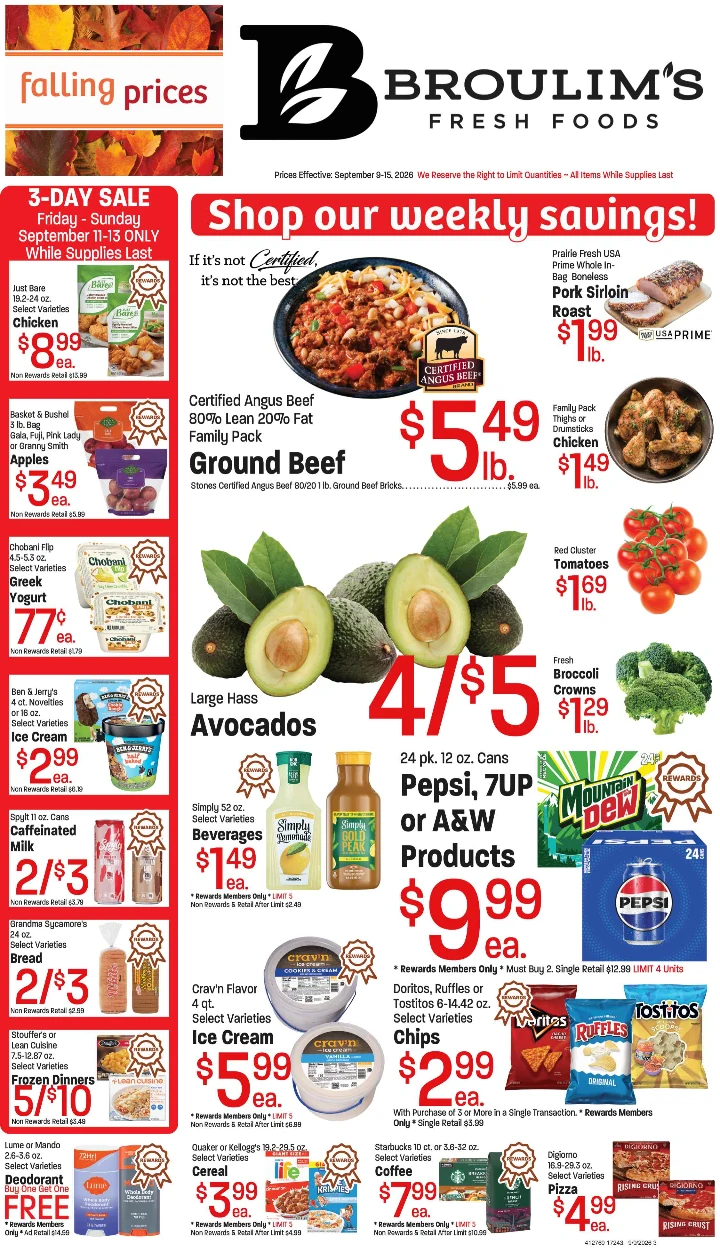 Broulim's Broulim's Ad September 9th - September 15th, 2026 - Page 3