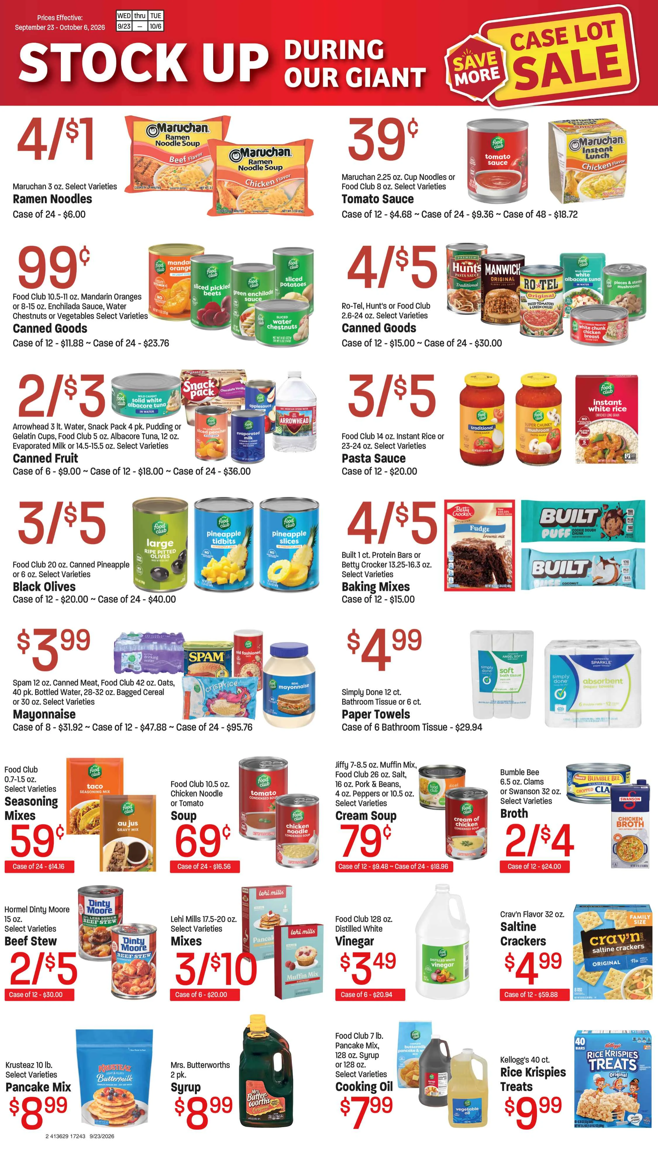 Broulim's Broulim's Case Lot Ad September 23rd - October 6th, 2026 - Page 2