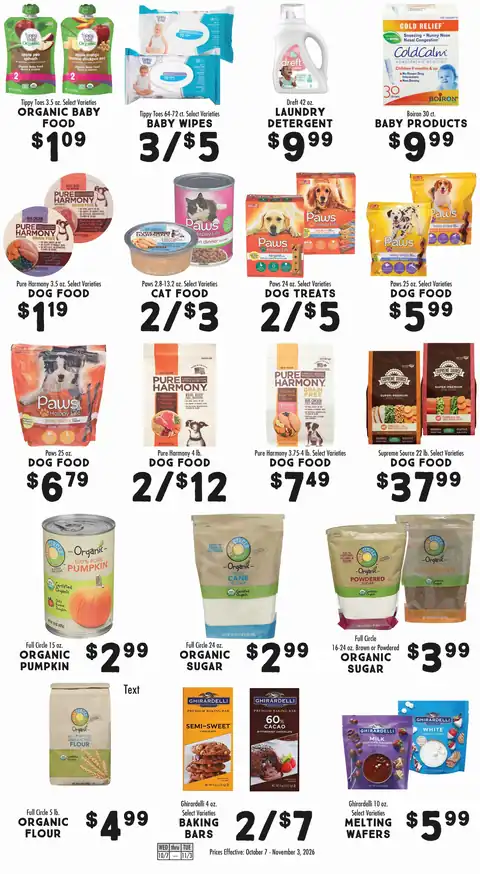 Broulim's Monthly Ad October 7th - November 3rd, 2026