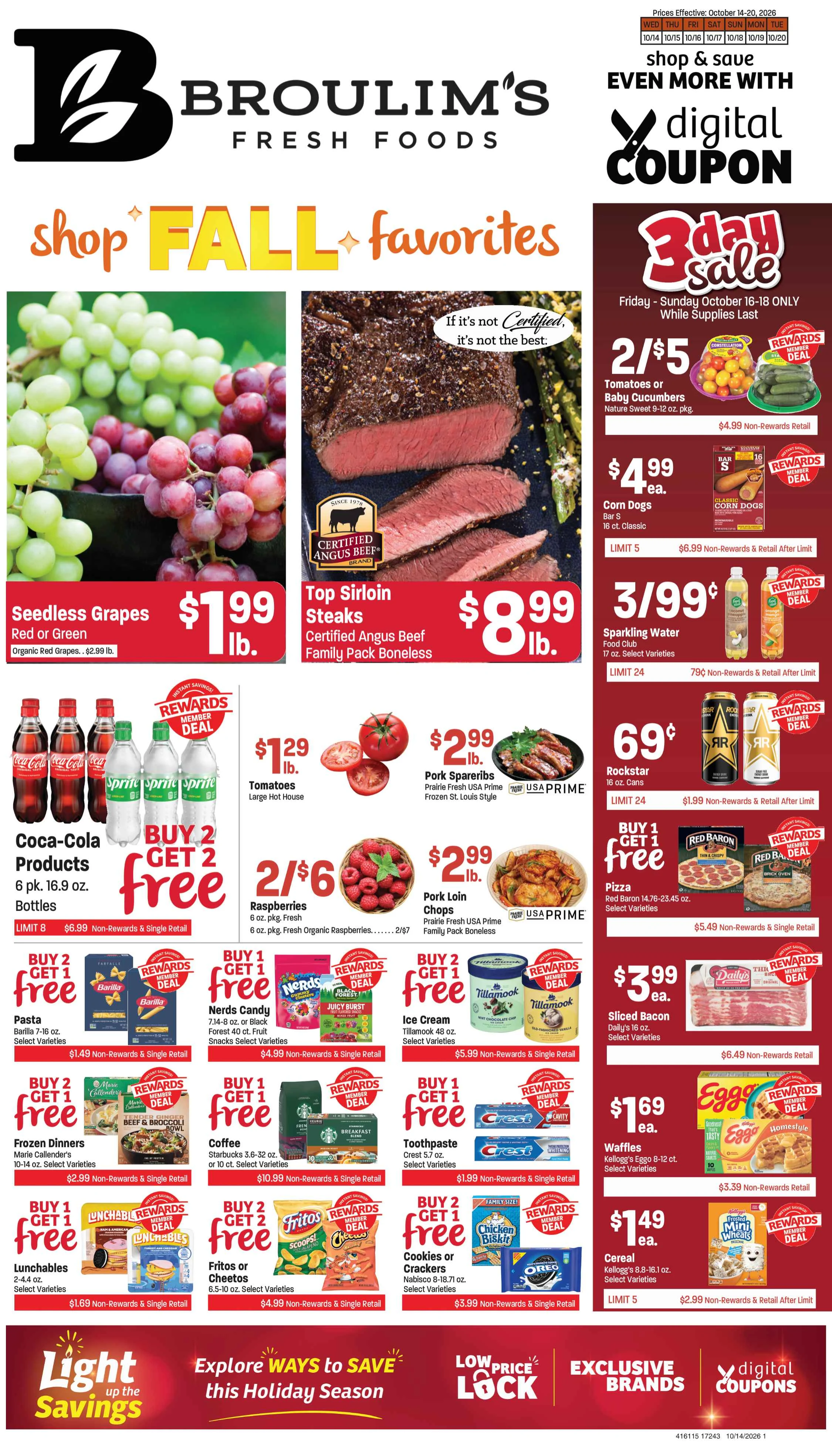 Broulim's Broulim's Ad October 14th - October 20th, 2026 - Page 1
