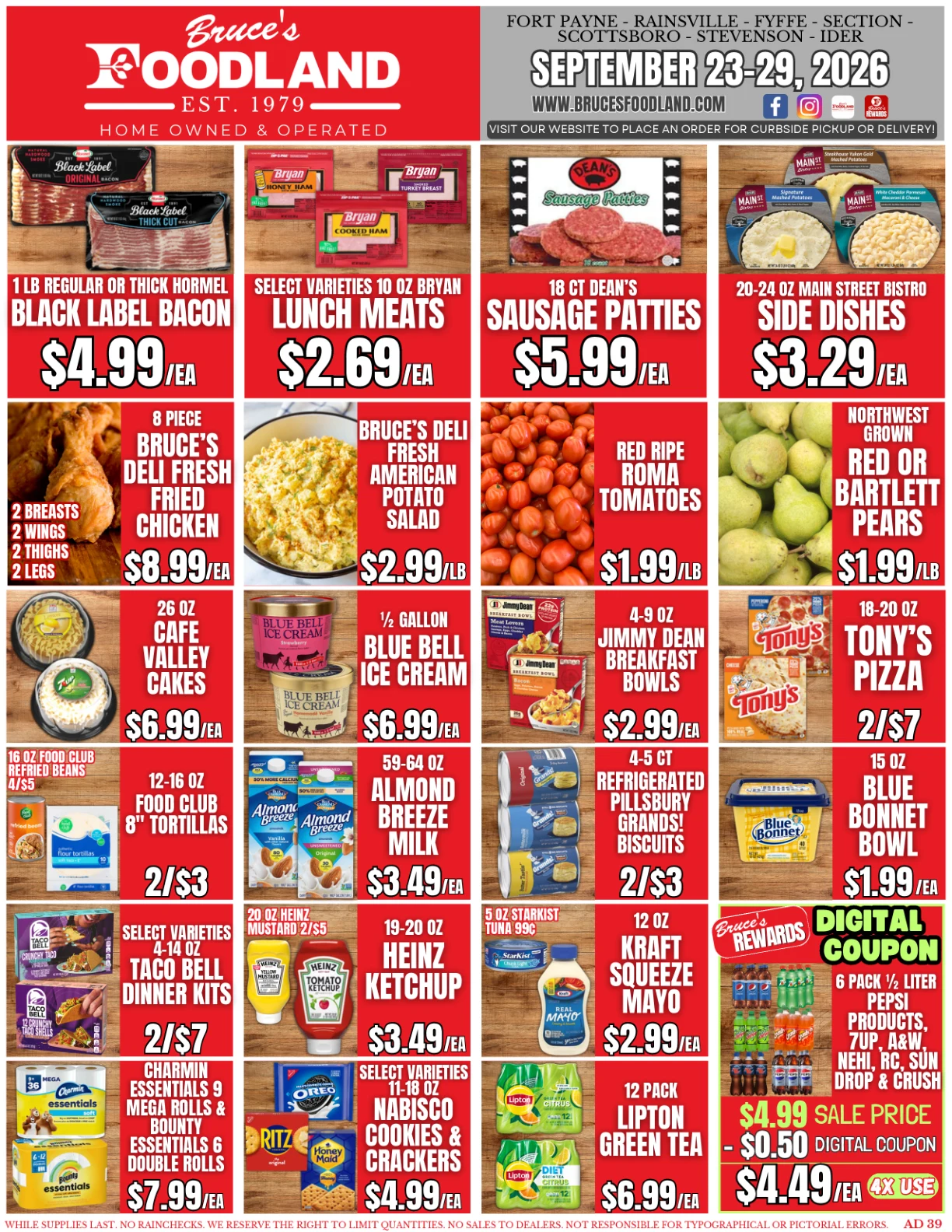 Bruce's Foodland Weekly Ad - Page 2