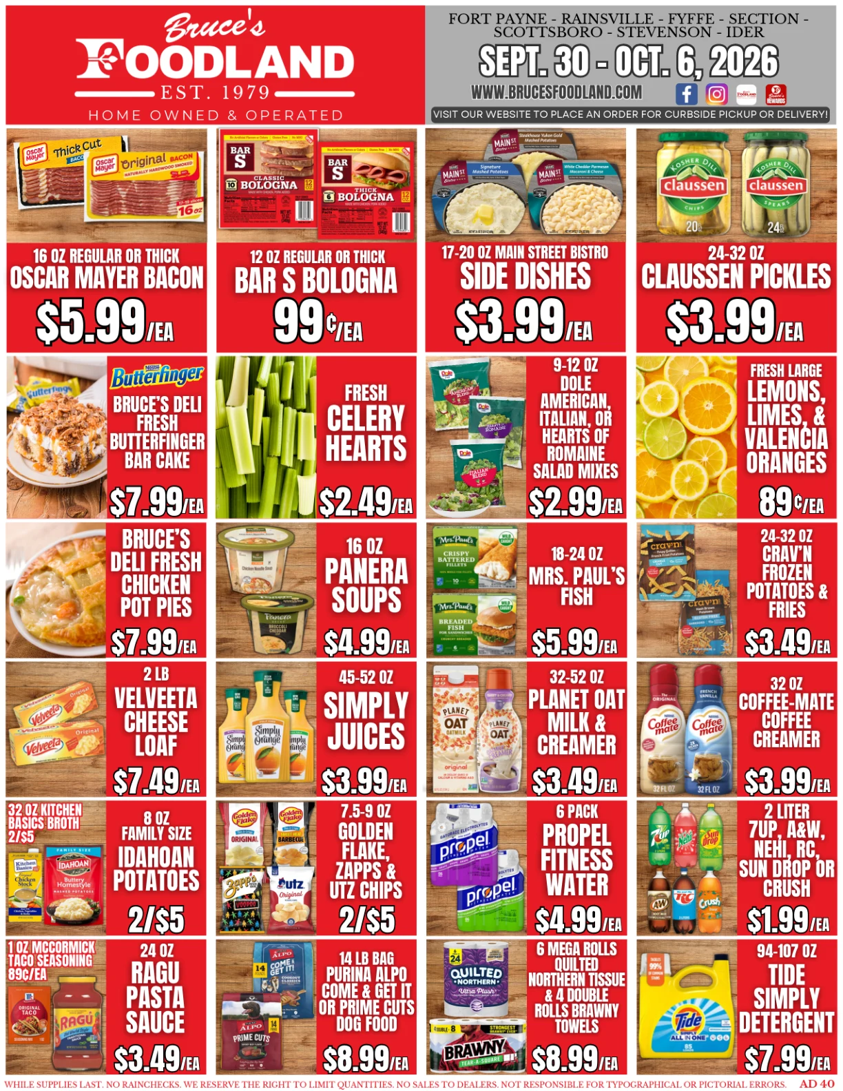 Bruce's Foodland Weekly Ad - Page 2