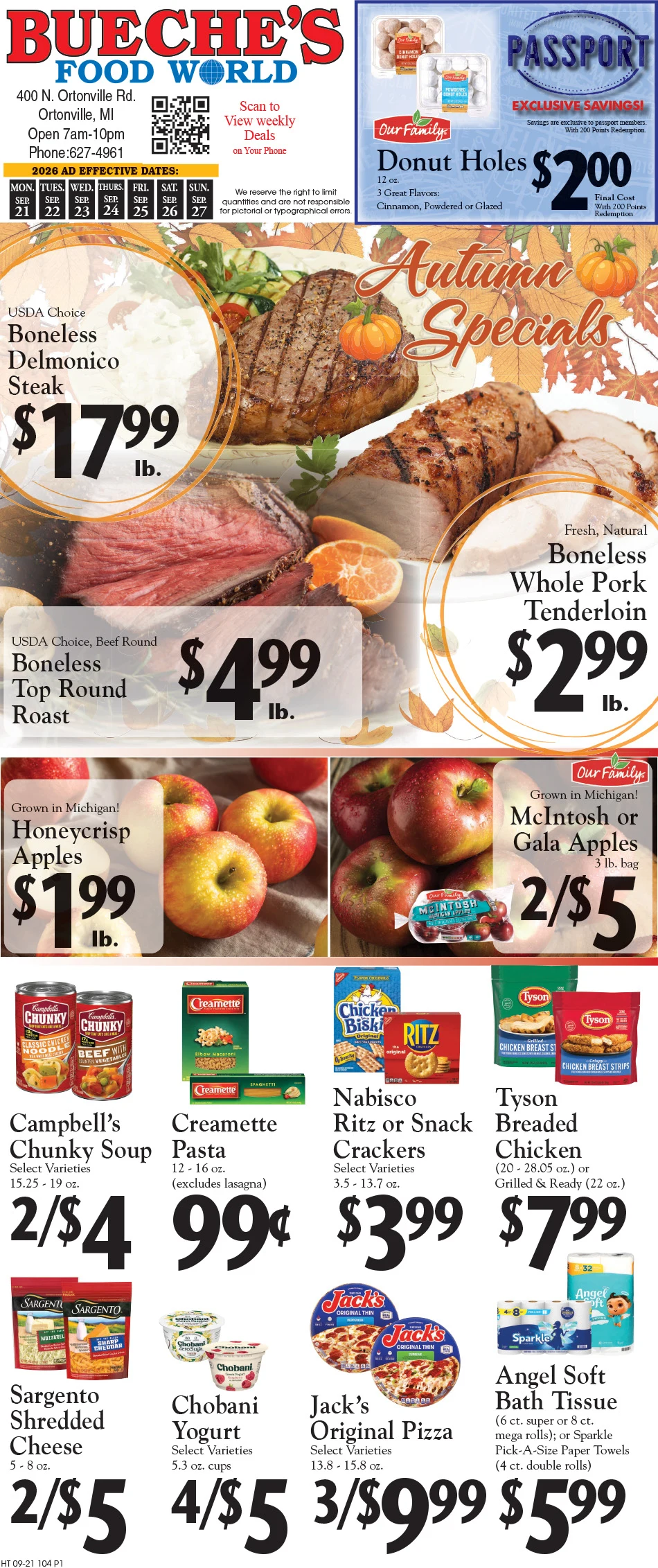 Bueche's Food World Weekly Specials - Page 1