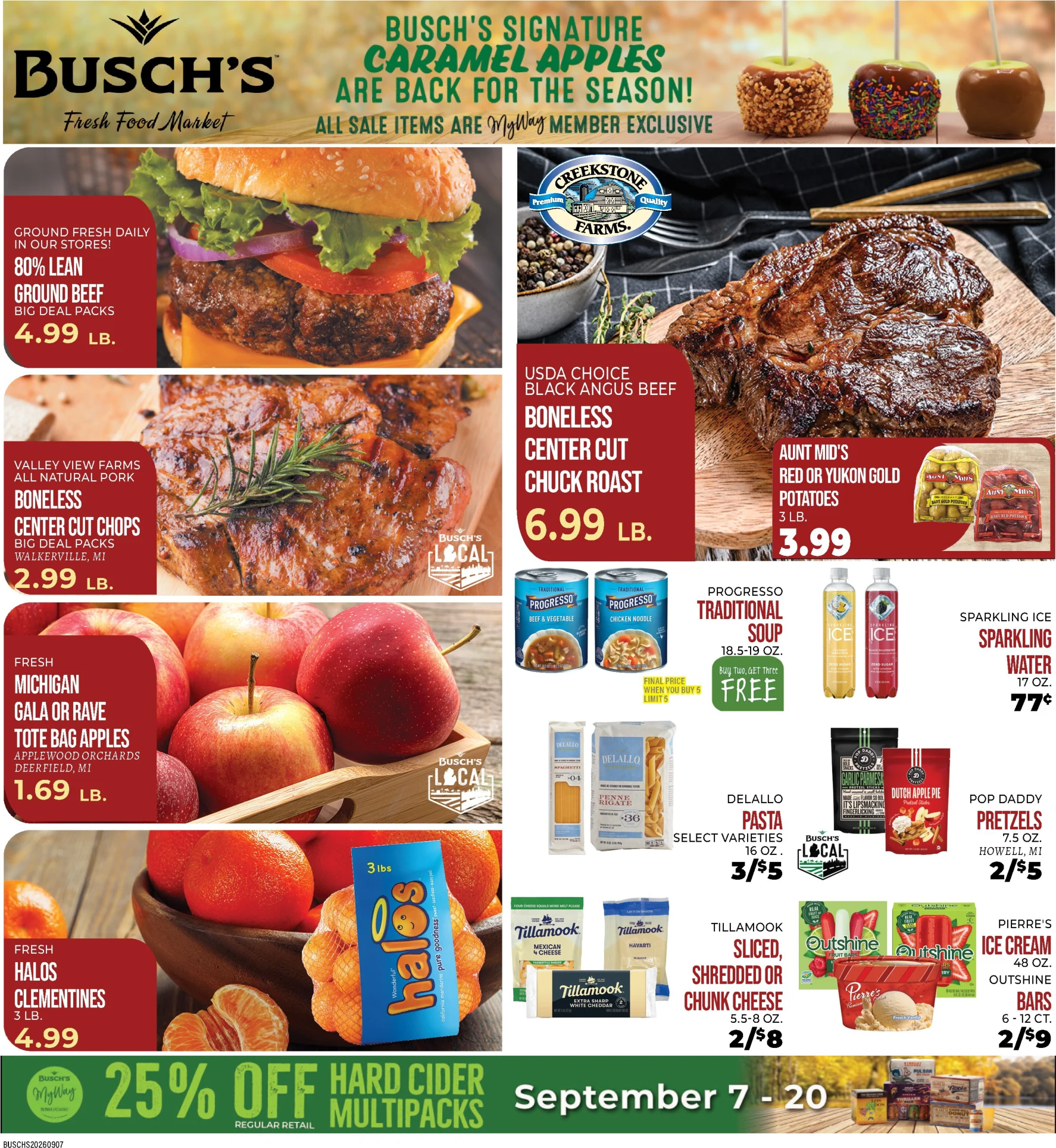 Busch's Fresh Foods Market Current Ad - Page 1