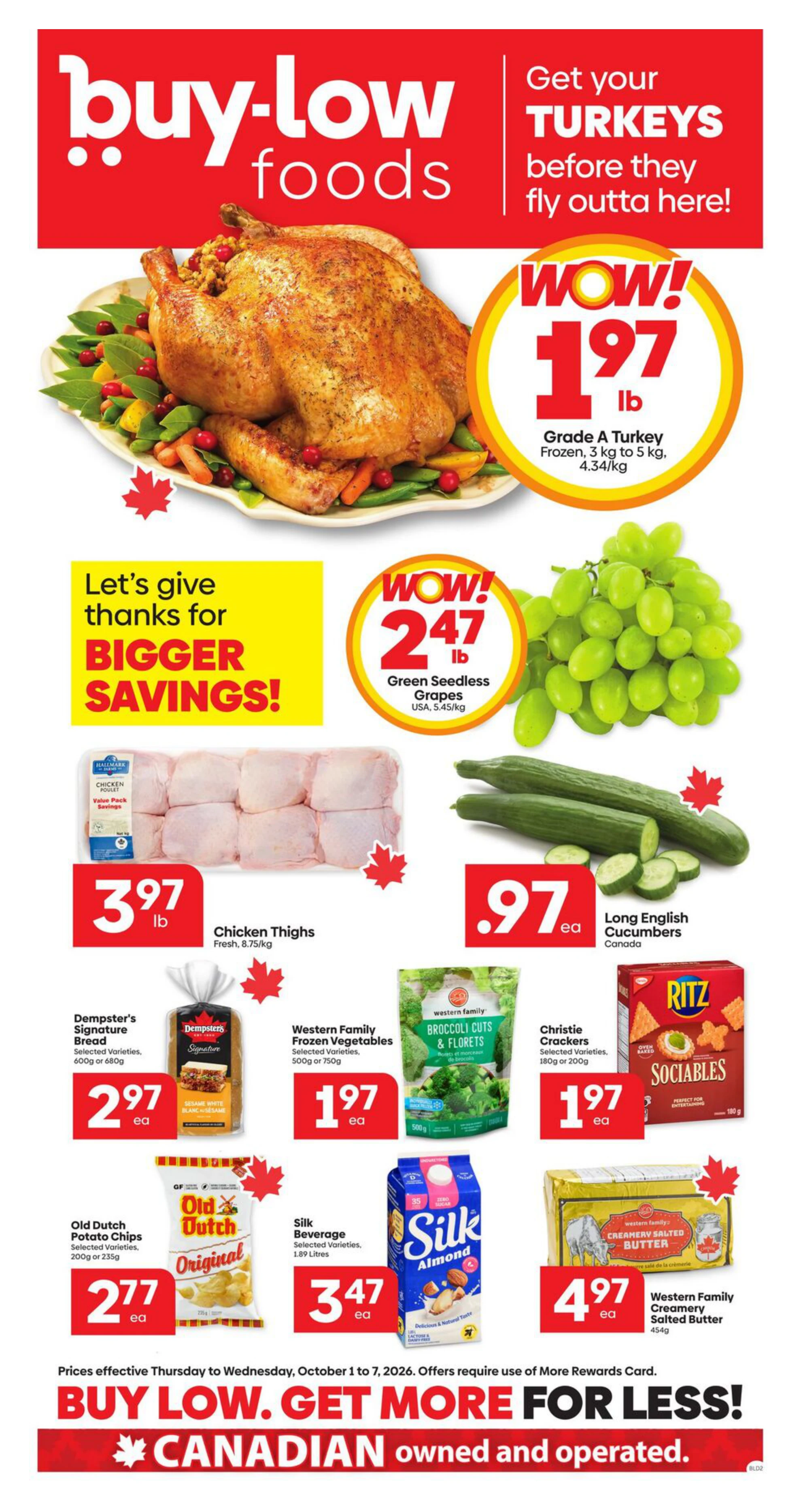 Buy Low Foods Weekly Ad - Page 1