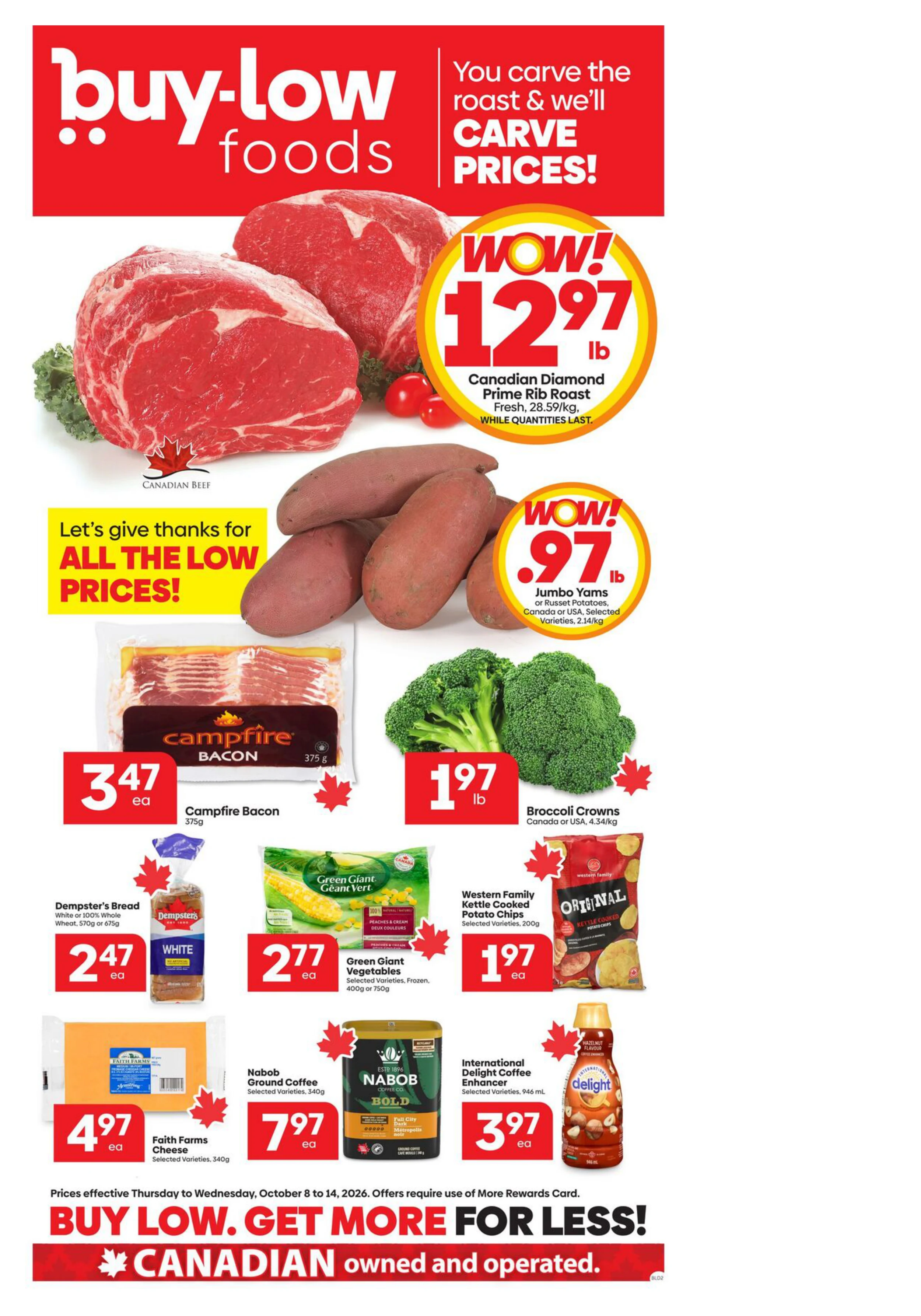 Buy Low Foods Weekly Ad - Page 1