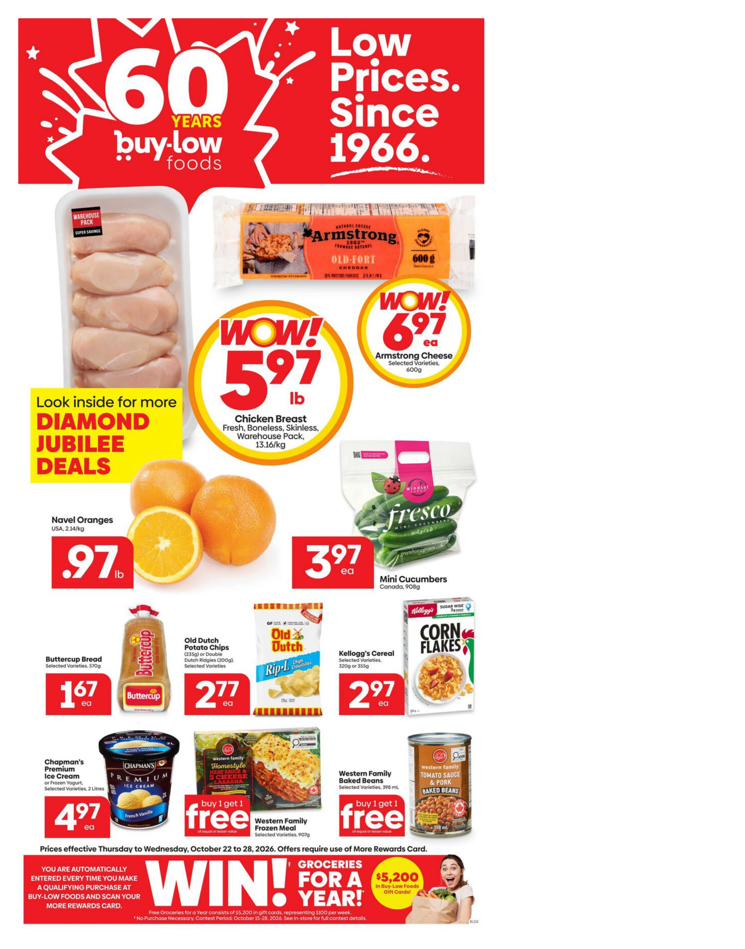 Buy Low Foods Weekly Ad - Page 1