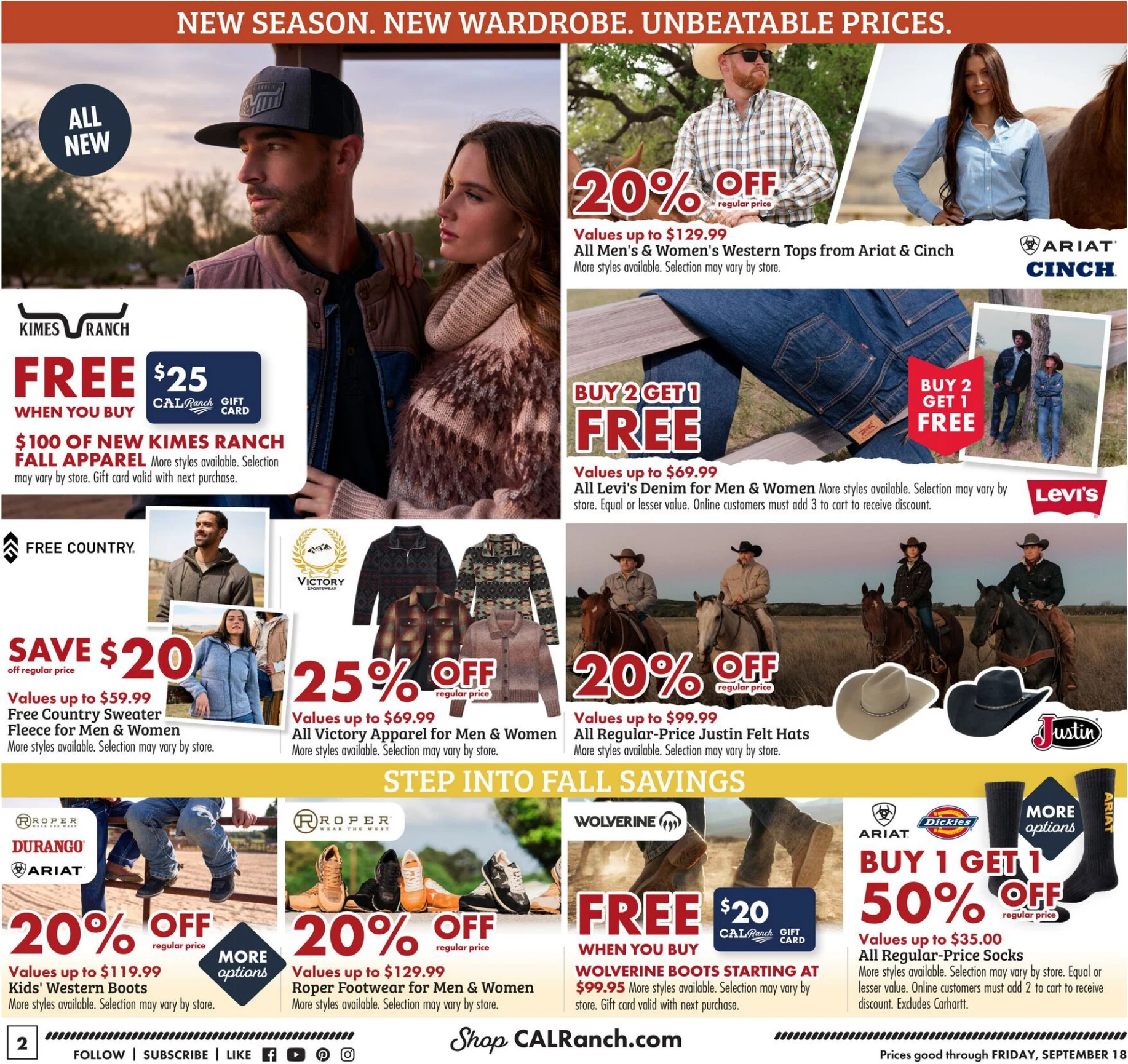 C-A-L Ranch Stores Fall Into Savings - Page 2
