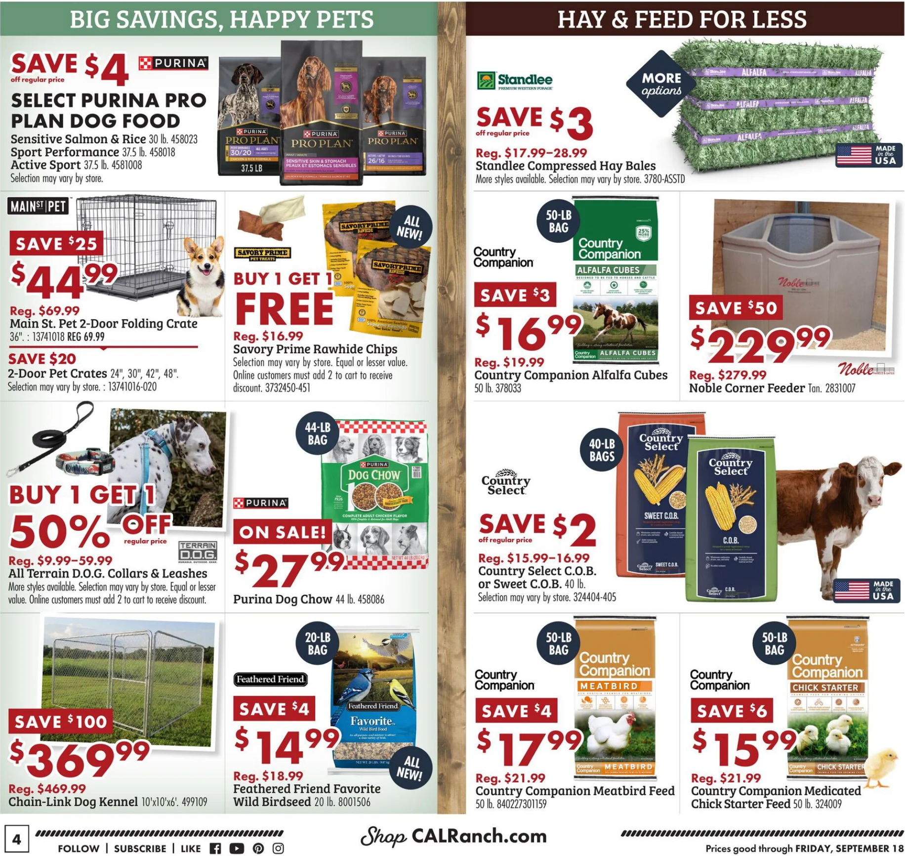 C-A-L Ranch Stores Fall Into Savings - Page 4