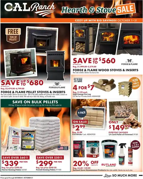 Hearth & Stove Sale