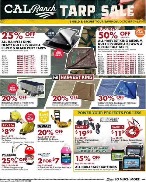 Tarp Sale