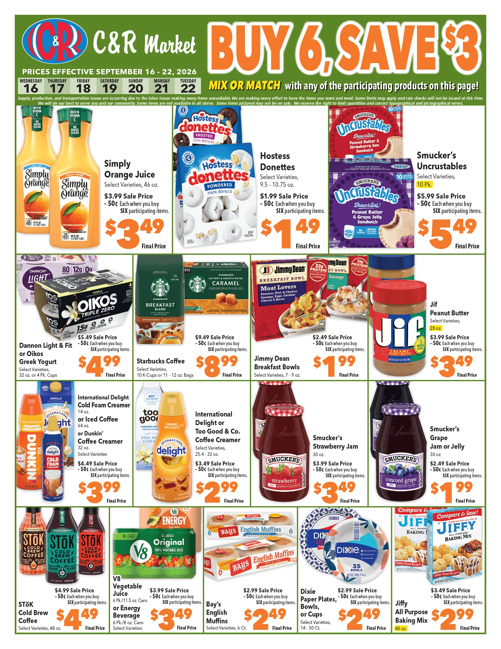 C&R Market Weekly Ad - Page 3