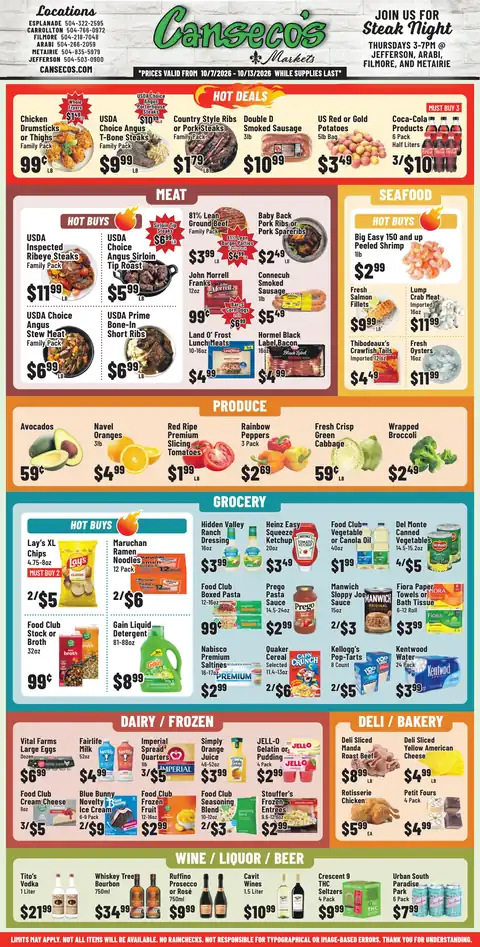 Canseco's Market Metairie & Jefferson