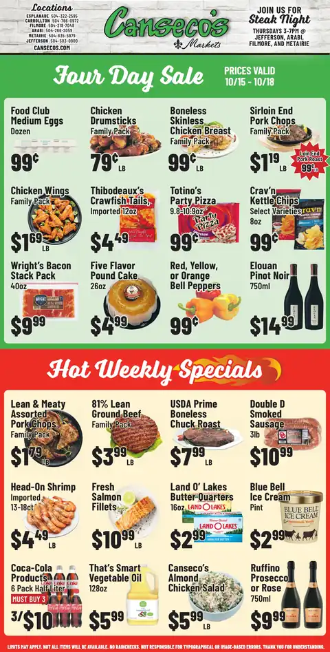 Canseco's Market Metairie & Jefferson