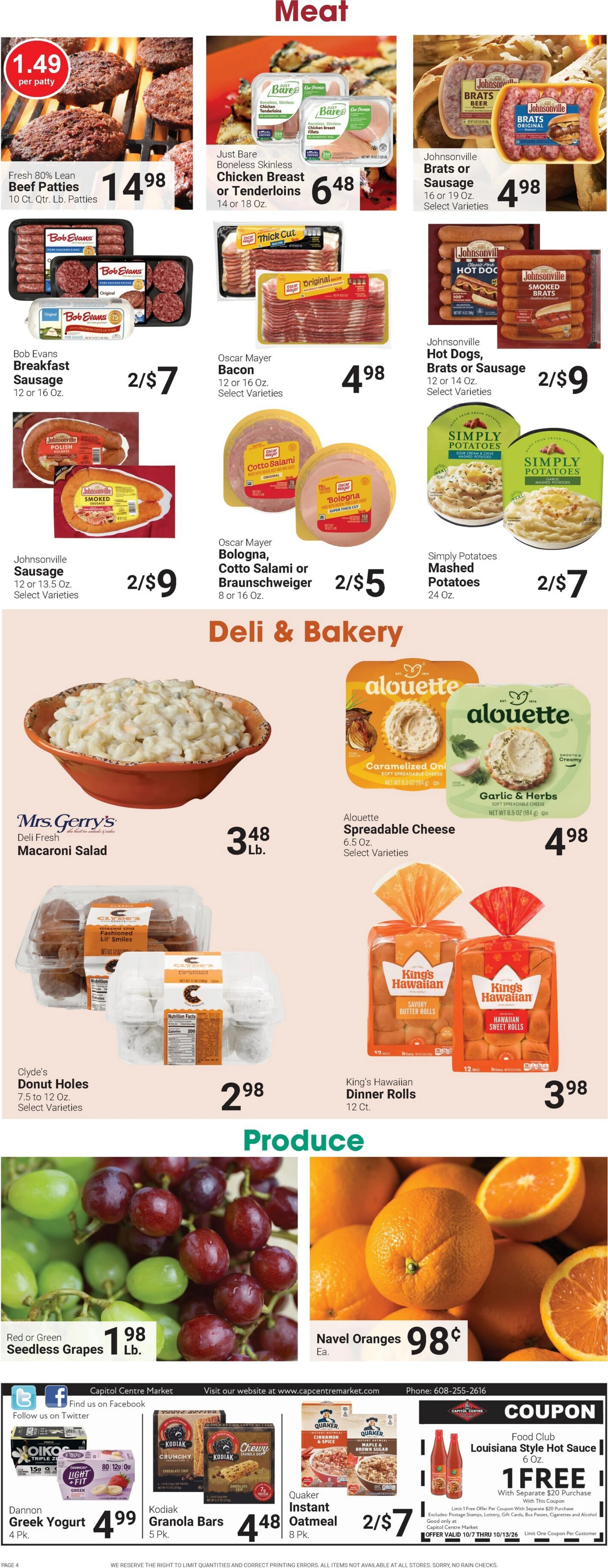 Capitol Centre Foods Current Ad - Page 4