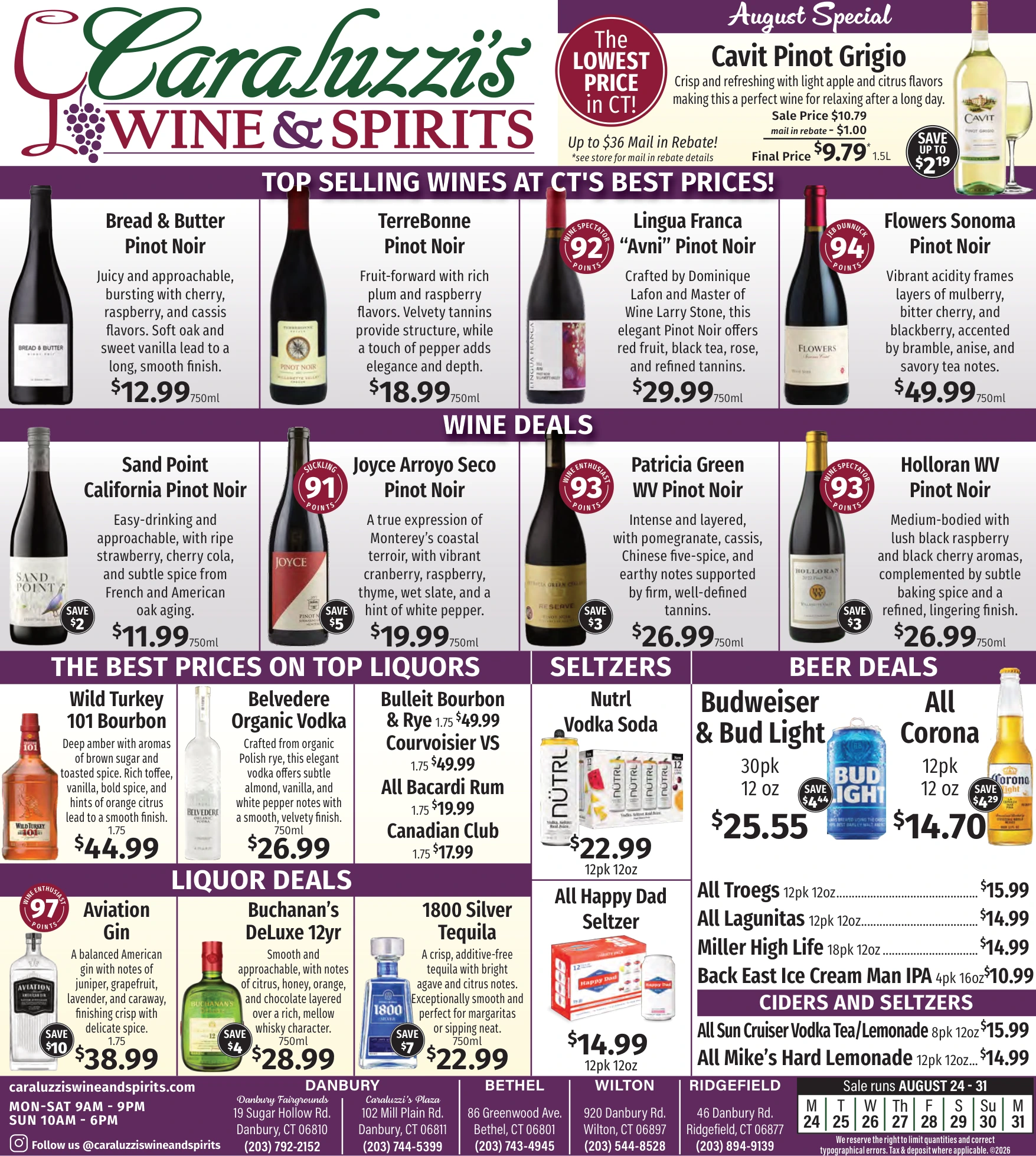 Caraluzzi's Markets Preview Weekly Ad (8/24-8/30) - Page 8