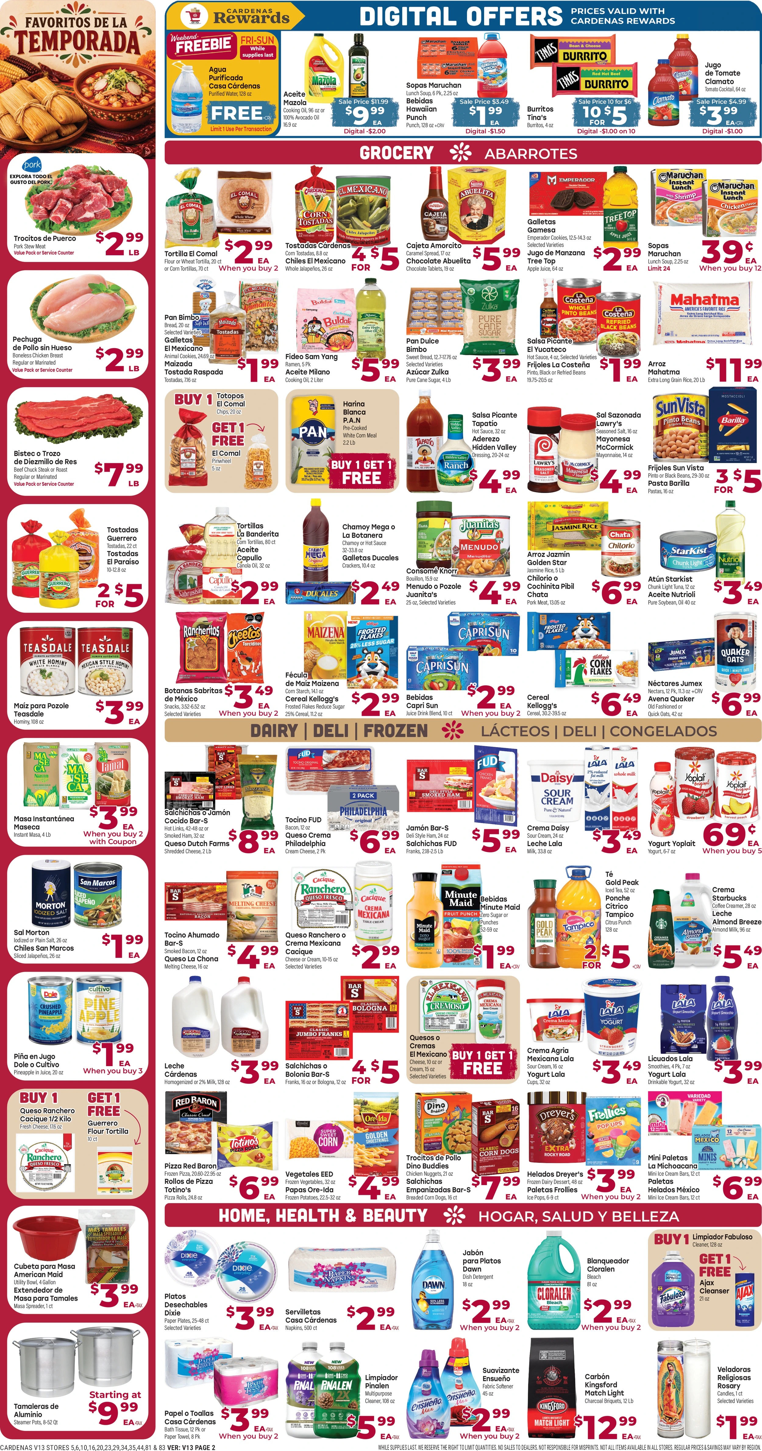 Cardenas Markets Weekly Ad Oct 28th to Nov 03rd - Page 2