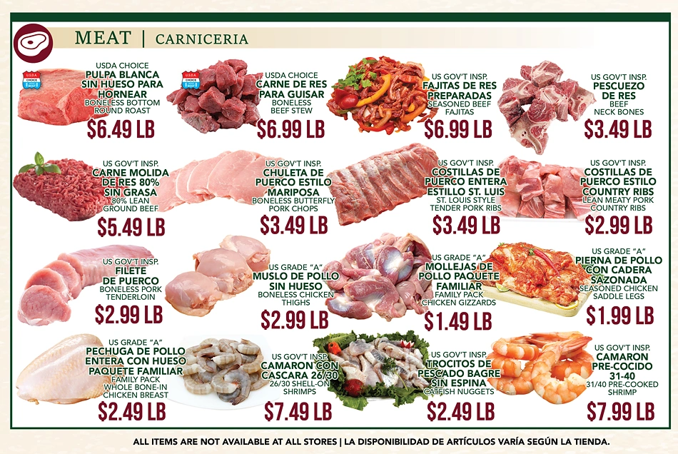 Carnicerias Jimenez Weekly Ad - Page 3