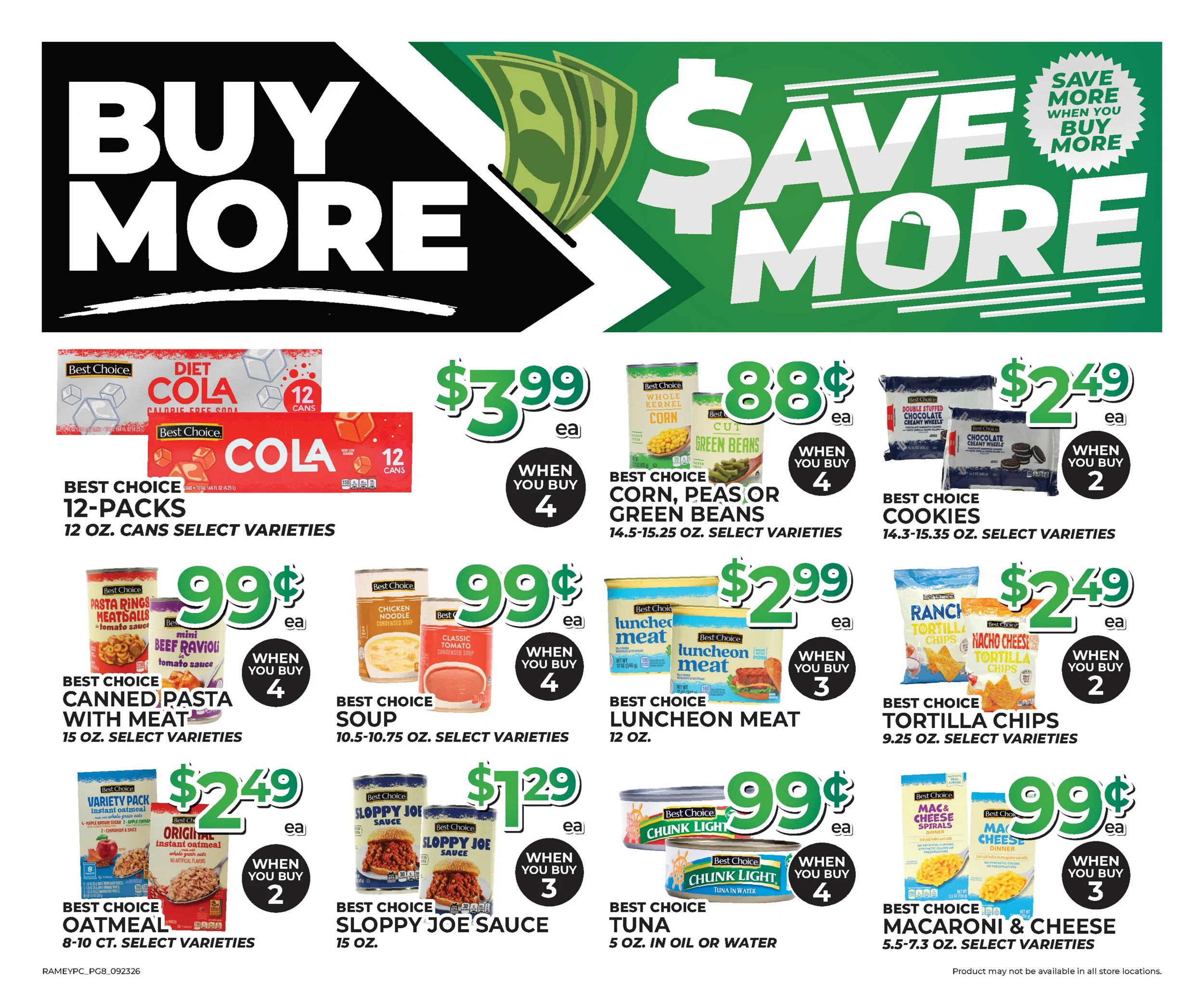Carrows Supermarket Monthly Digital Deals - Page 8