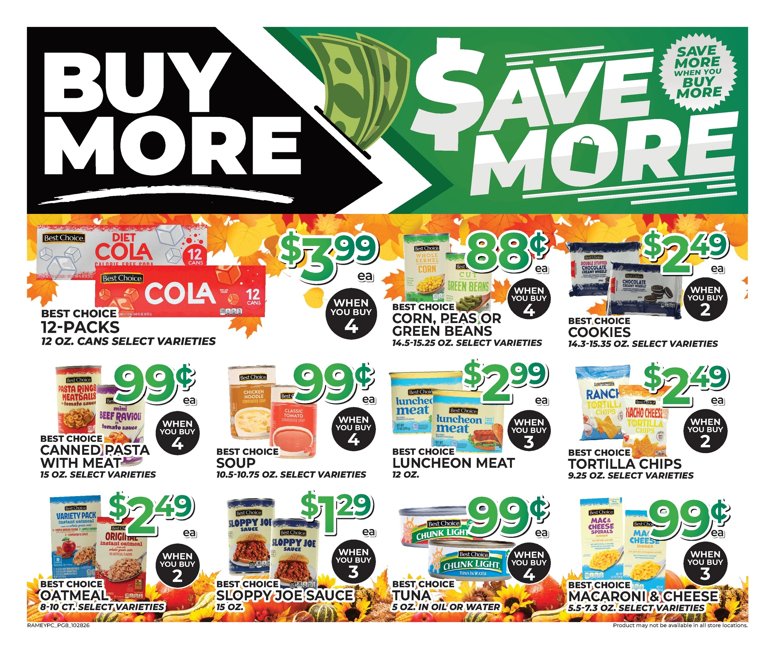 Carrows Supermarket Monthly Digital Deals - Page 8