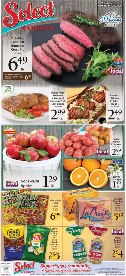 Cascade Select Market Weekly Ad