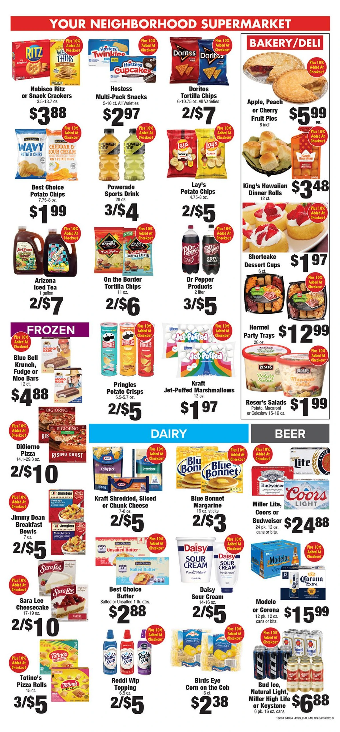 Cash Saver DFW Indexed Bi-Weekly - Page 3