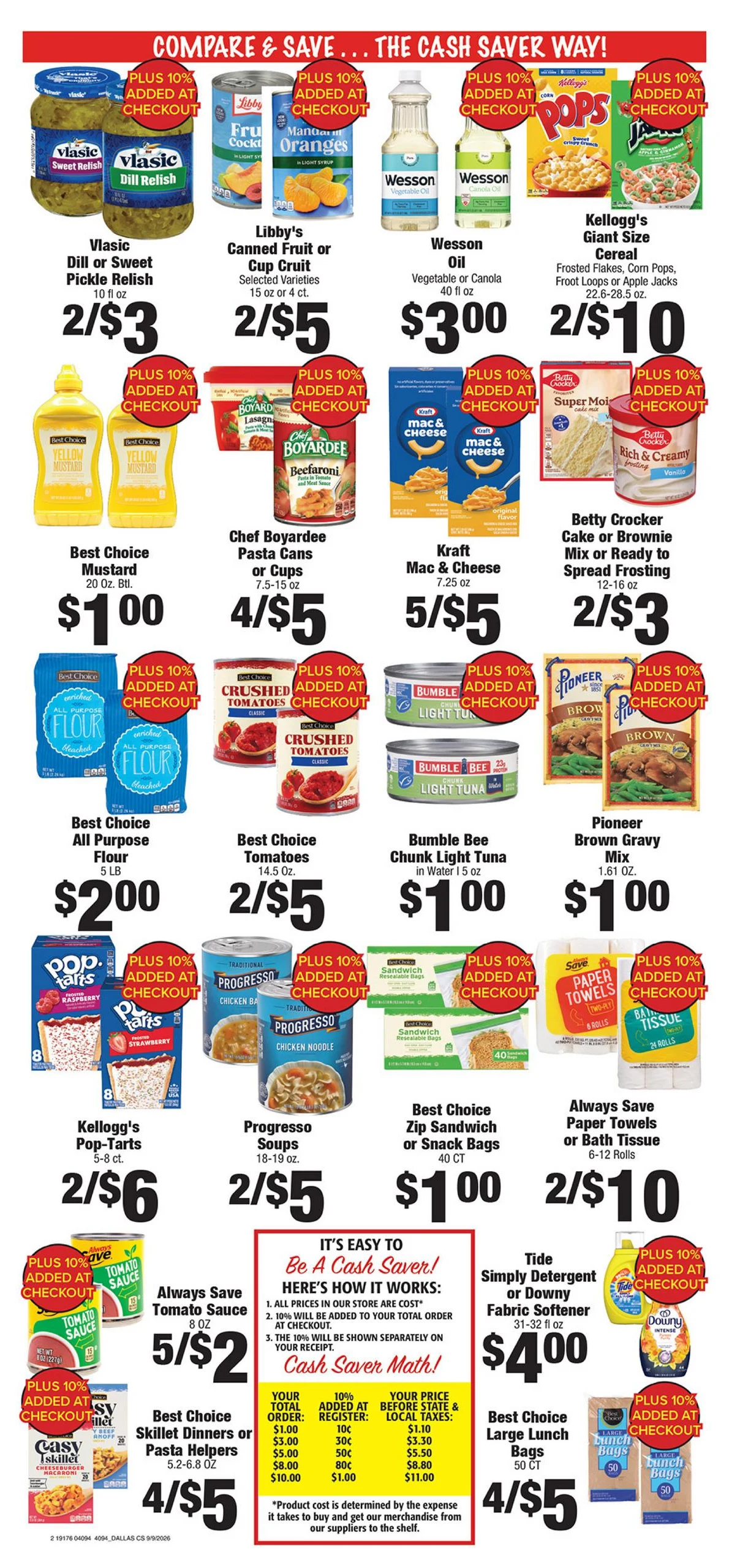 Cash Saver DFW Indexed Bi-Weekly - Page 2