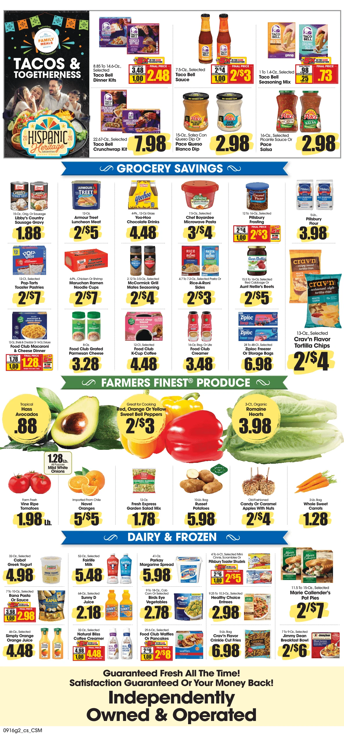 Casselman Market Grantsville, MD Casselman's Market Weekly Ad - Page 2